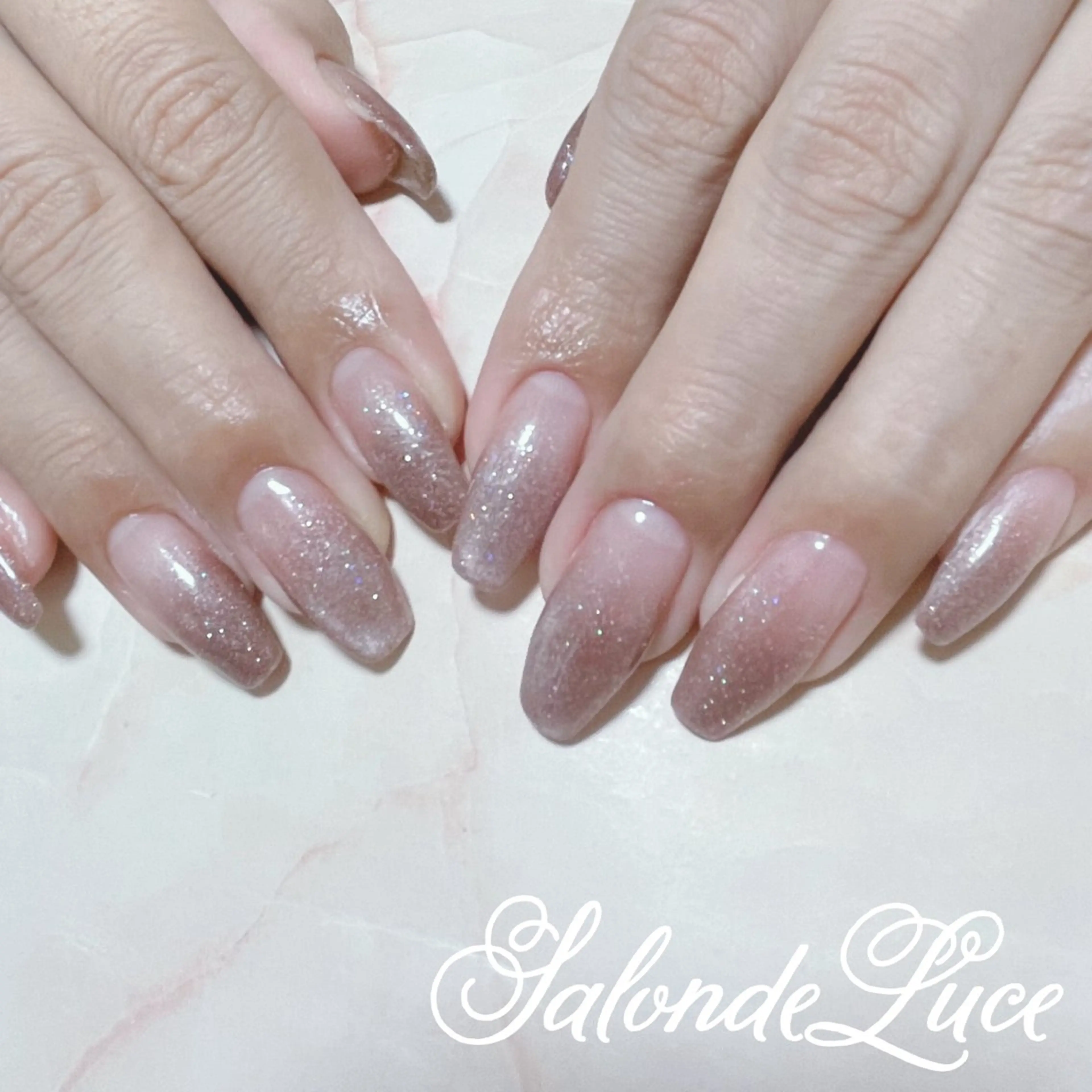 ネイル フラッシュネイル グラデーション Salon de Luceのネイルデザイン