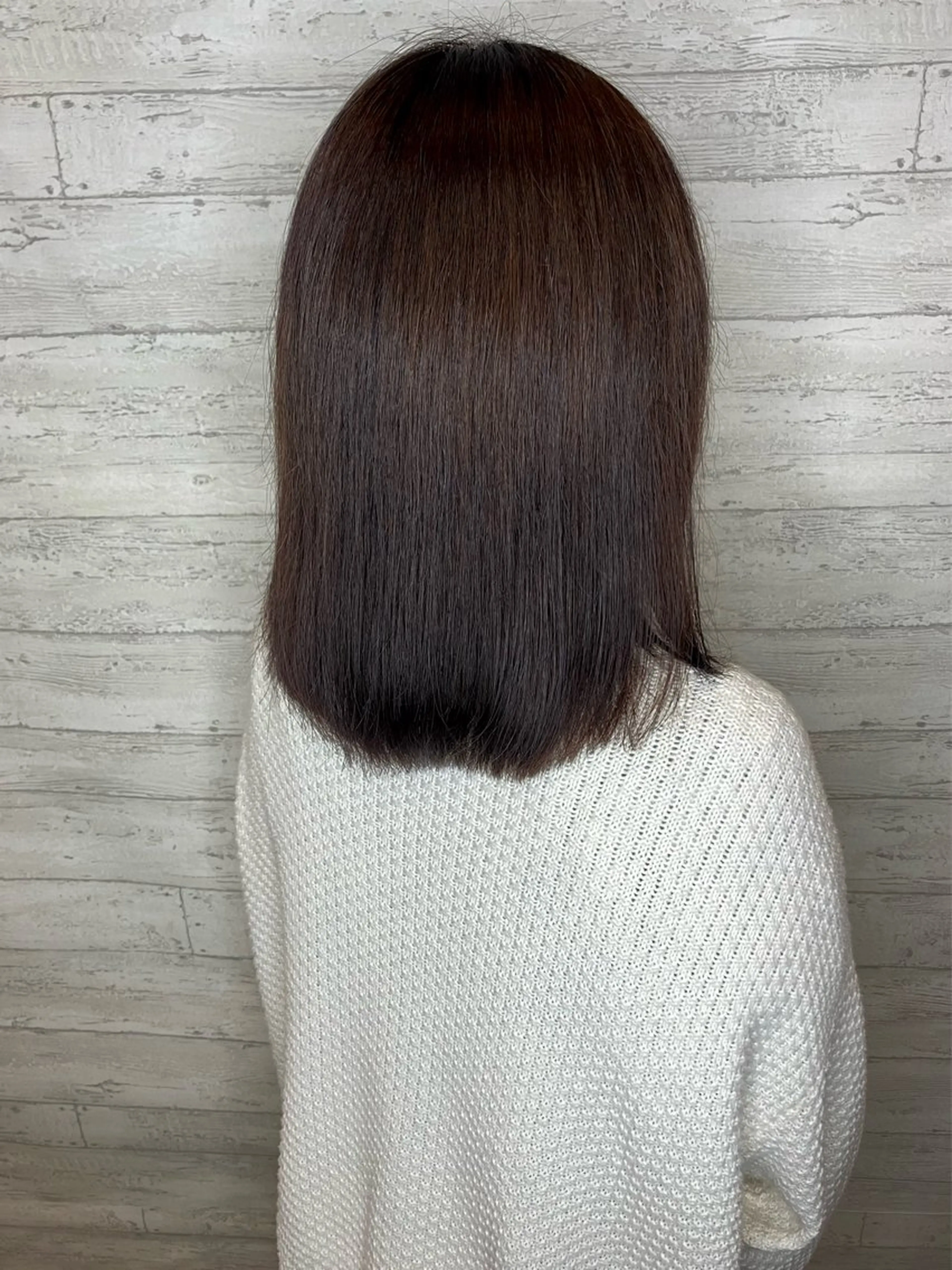 セミロング カラー カット トリートメント 小池 穂果/ 府中のヘアスタイル