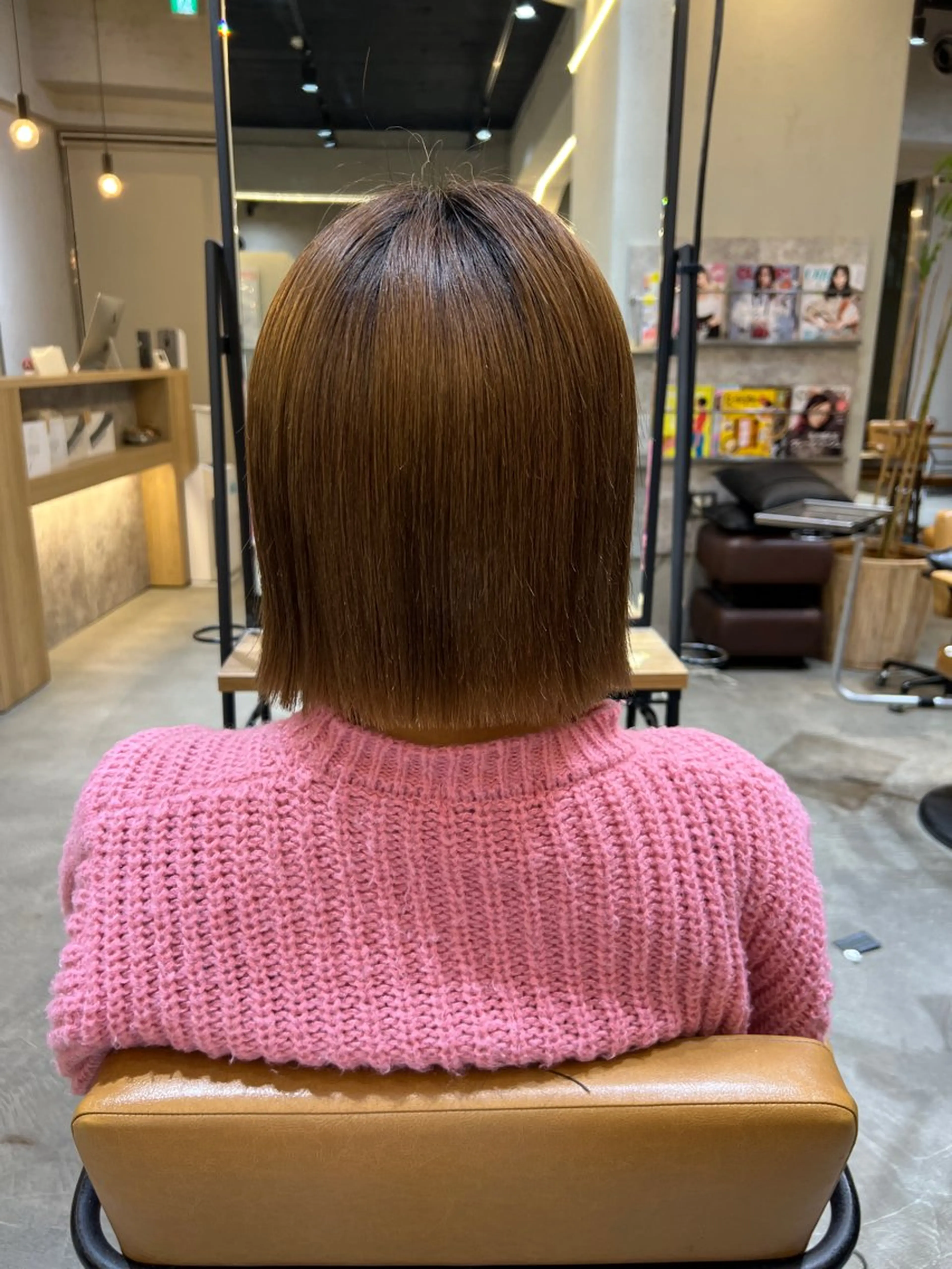 ミディアム ボブ 似合わせ🌿 AYAKAのヘアスタイル