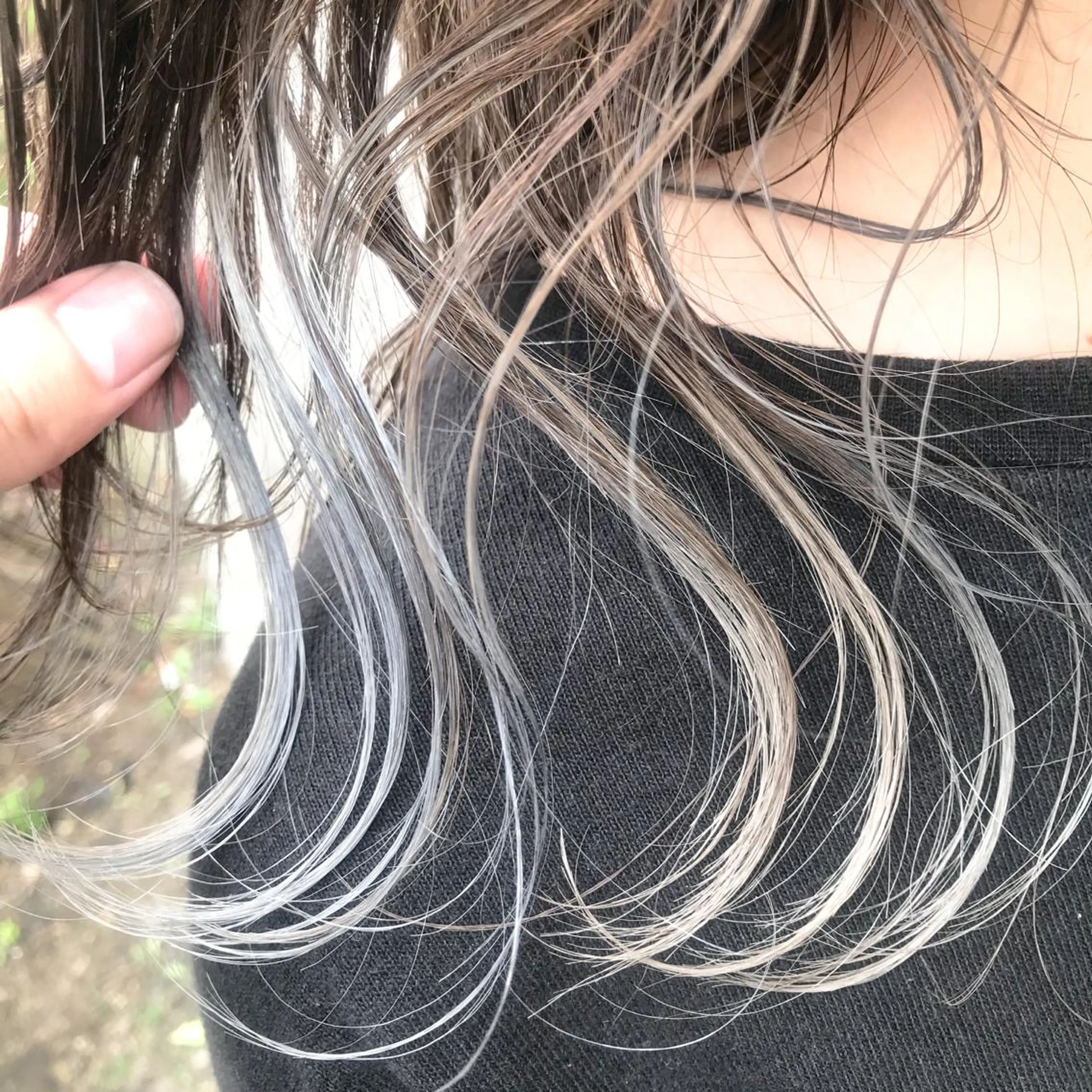 ミディアム カラー ヨシダ トオルのヘアスタイル