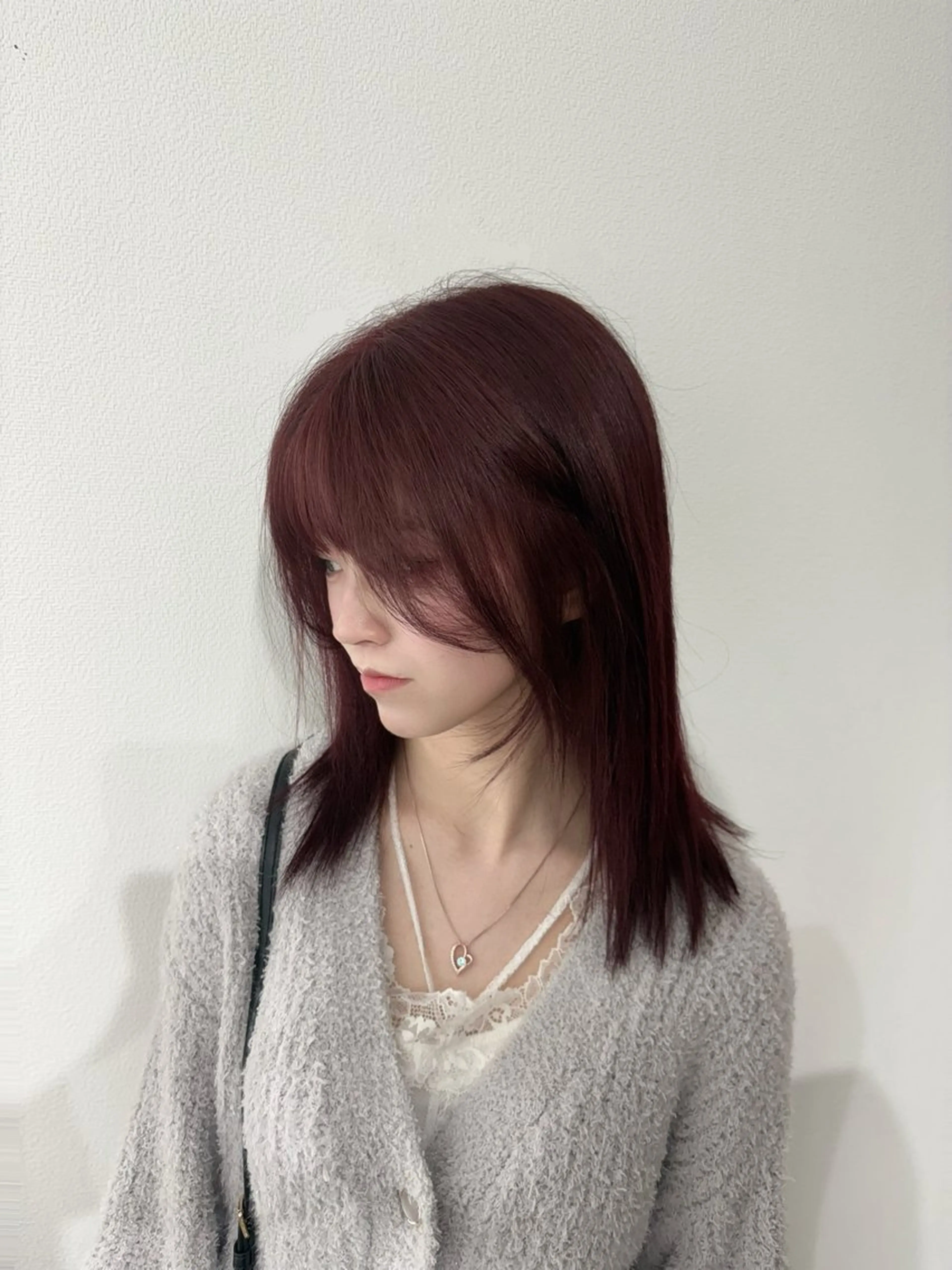 ミディアム 渡邉 怜のヘアスタイル