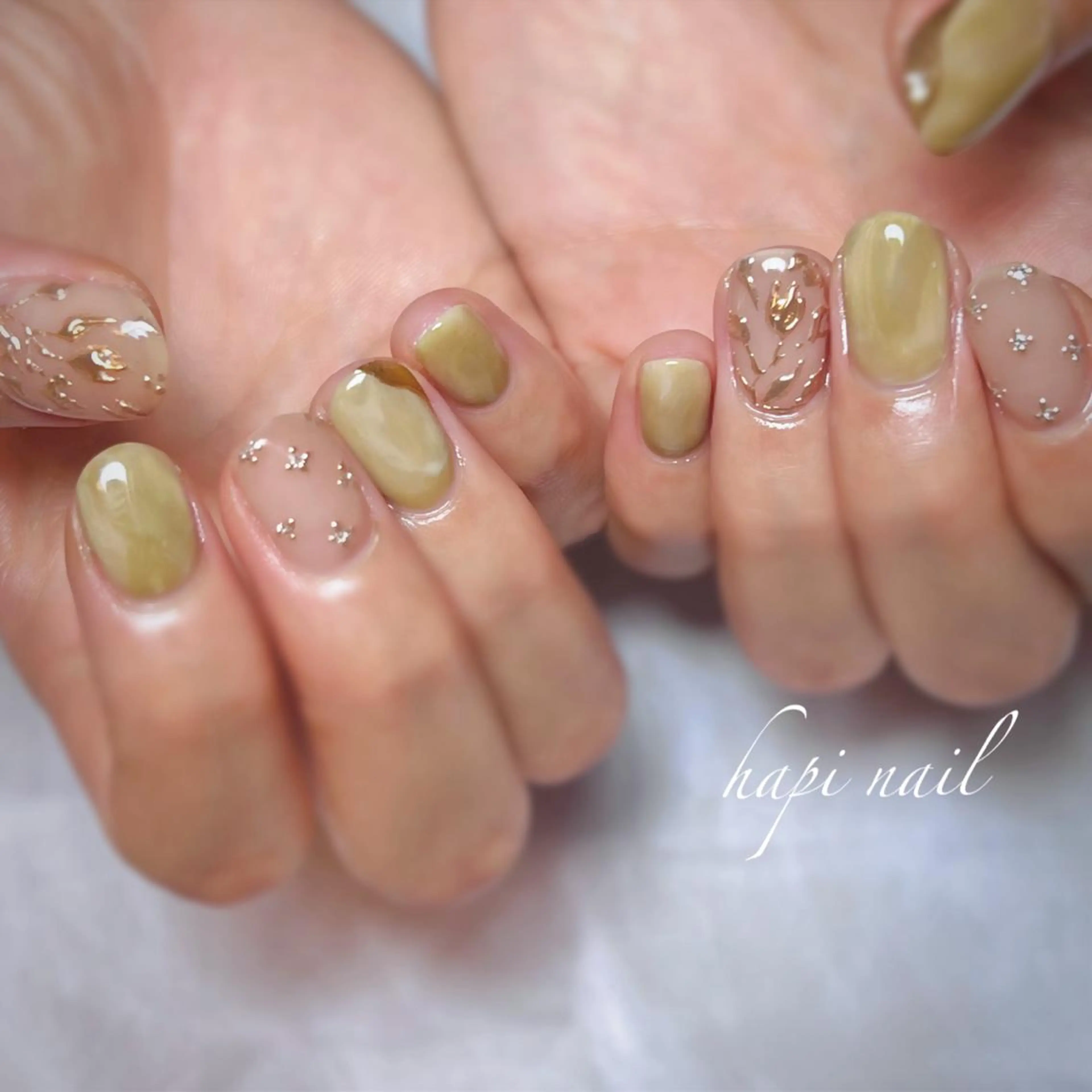 ネイル 【爪の育成専門】深爪・むしり癖・丸い爪・ガサガサなど　　Rio nail所属・Rio nail まなみのネイルデザイン