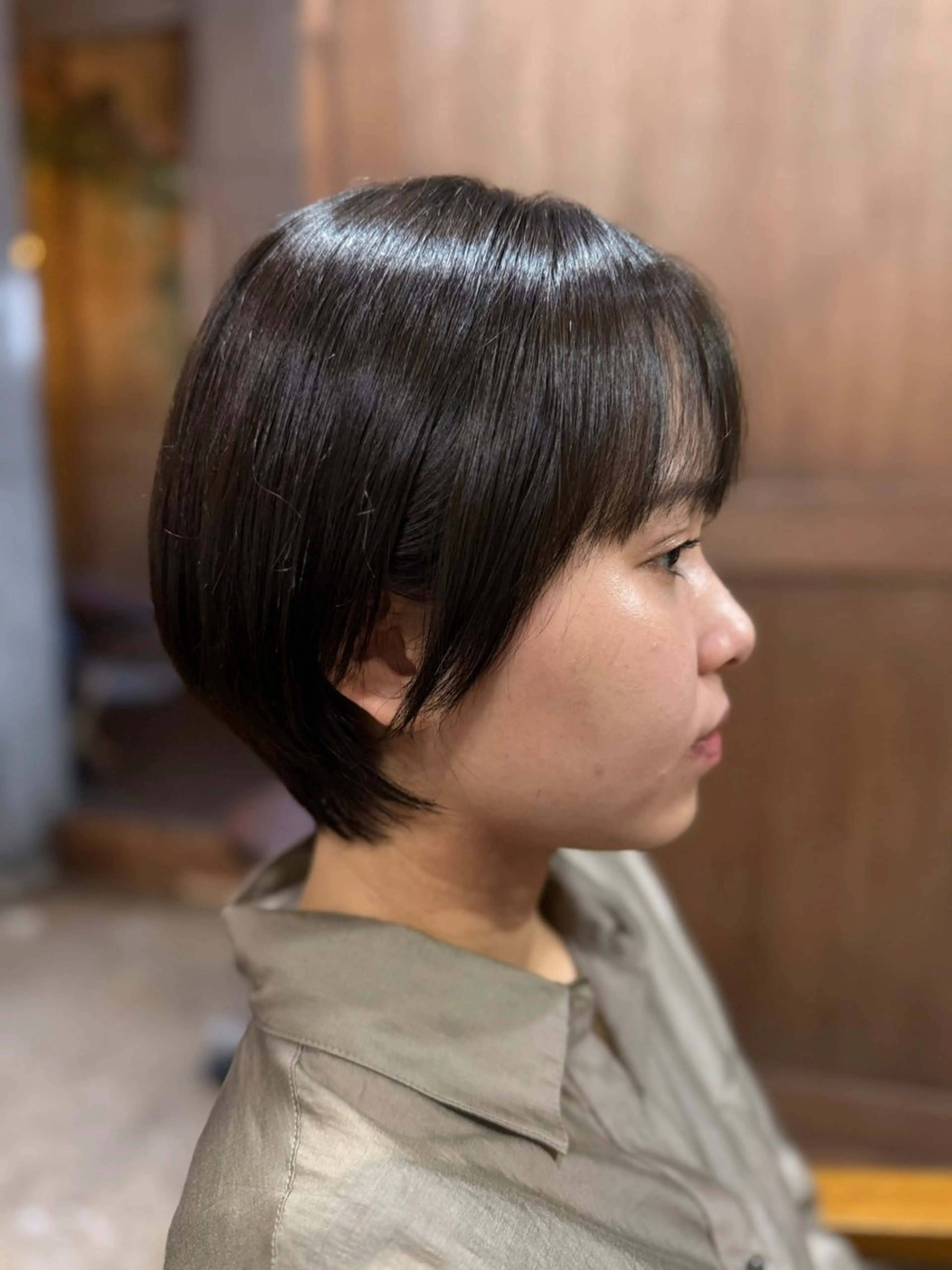 ショート ショートボブ ボブ ショートヘア カット ヘアカラー トリートメント Cadre新小岩🫧 栗原葵のヘアスタイル