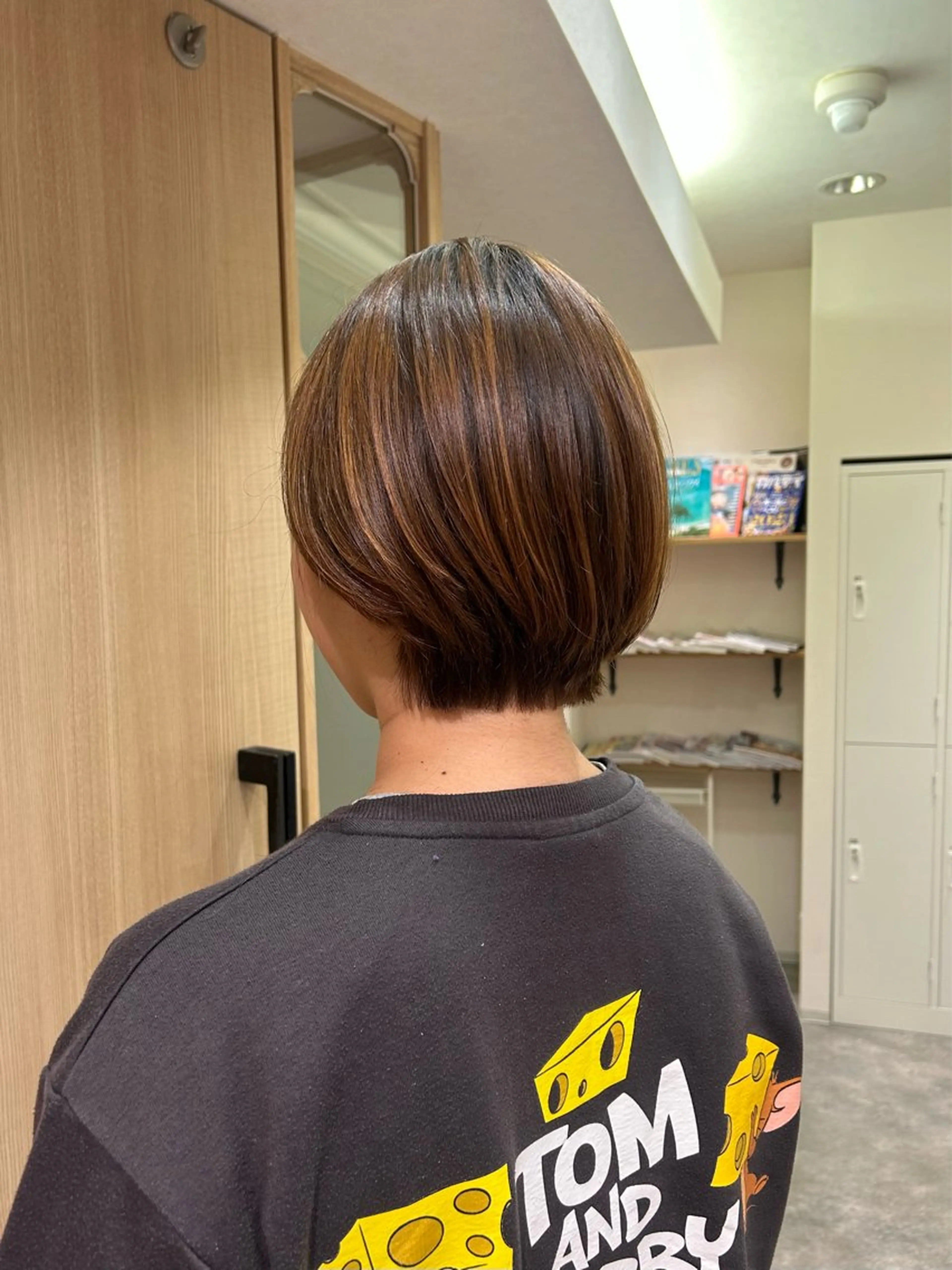 ショート Rosierbleu 大工のヘアスタイル