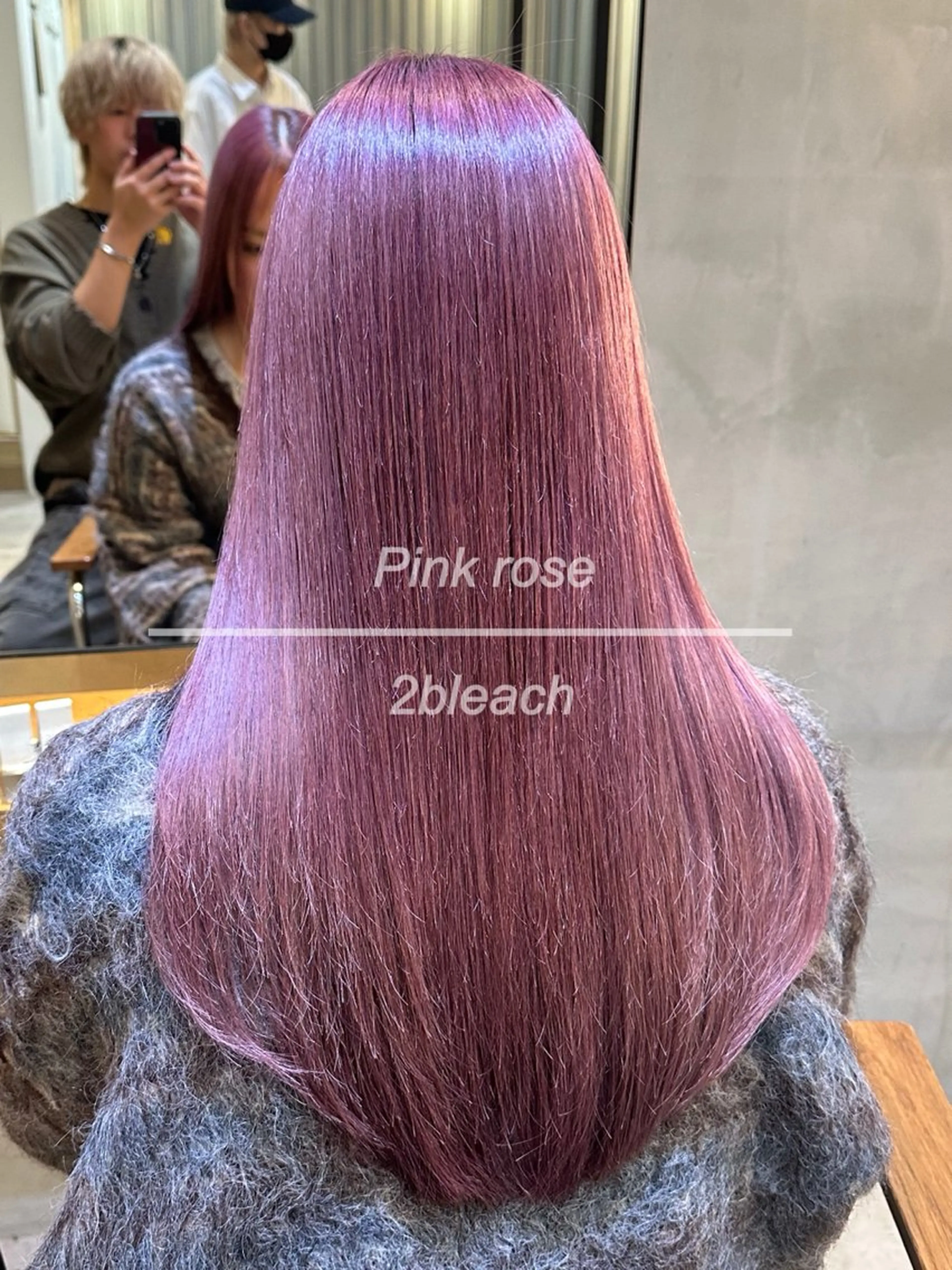 ロング カラー カット ヘアカラー トリートメント 🪞個室サロン/韓国 艶髪/keito🪞のヘアスタイル