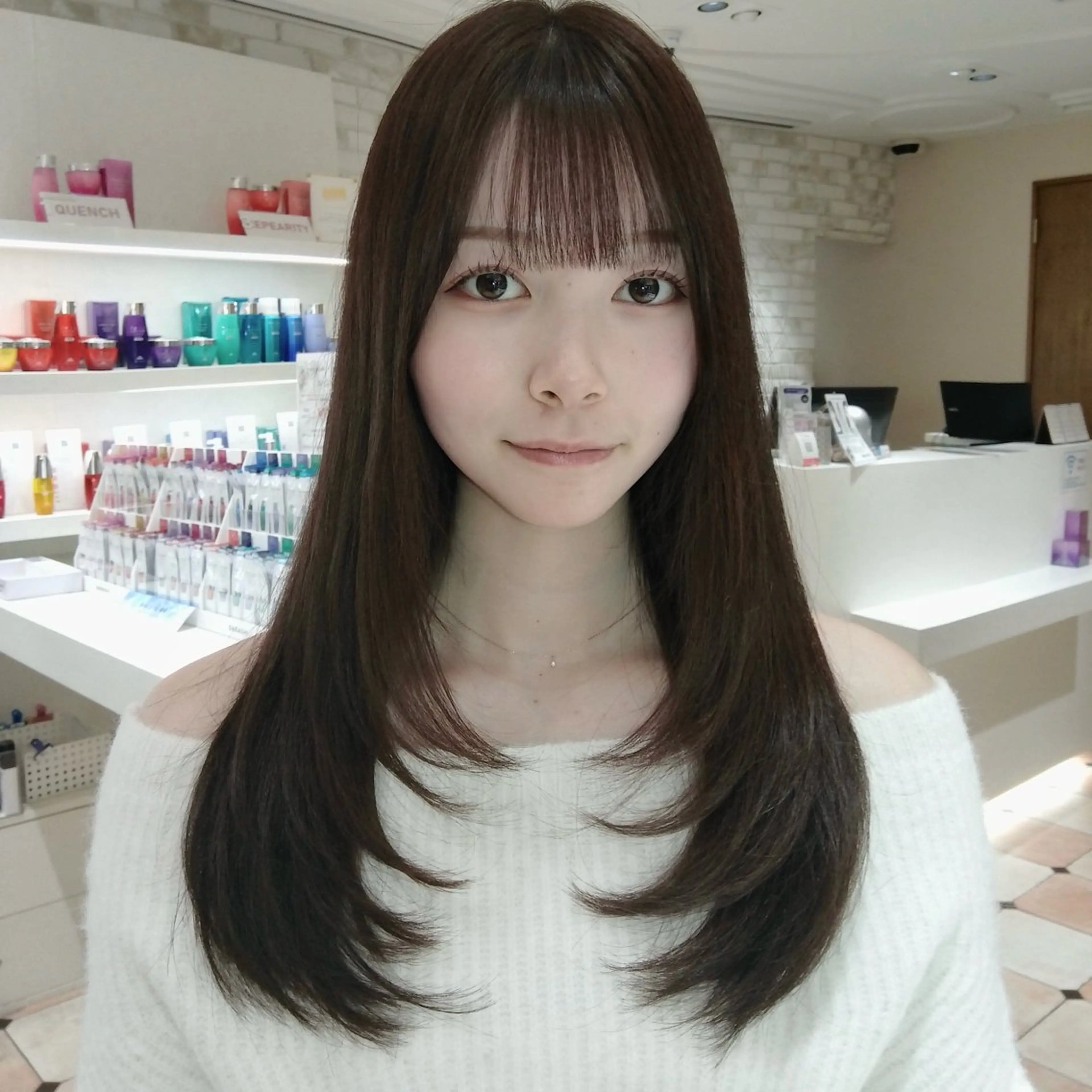 ロング カット ヘアカラー トリートメント Mizuki /みずきのヘアスタイル