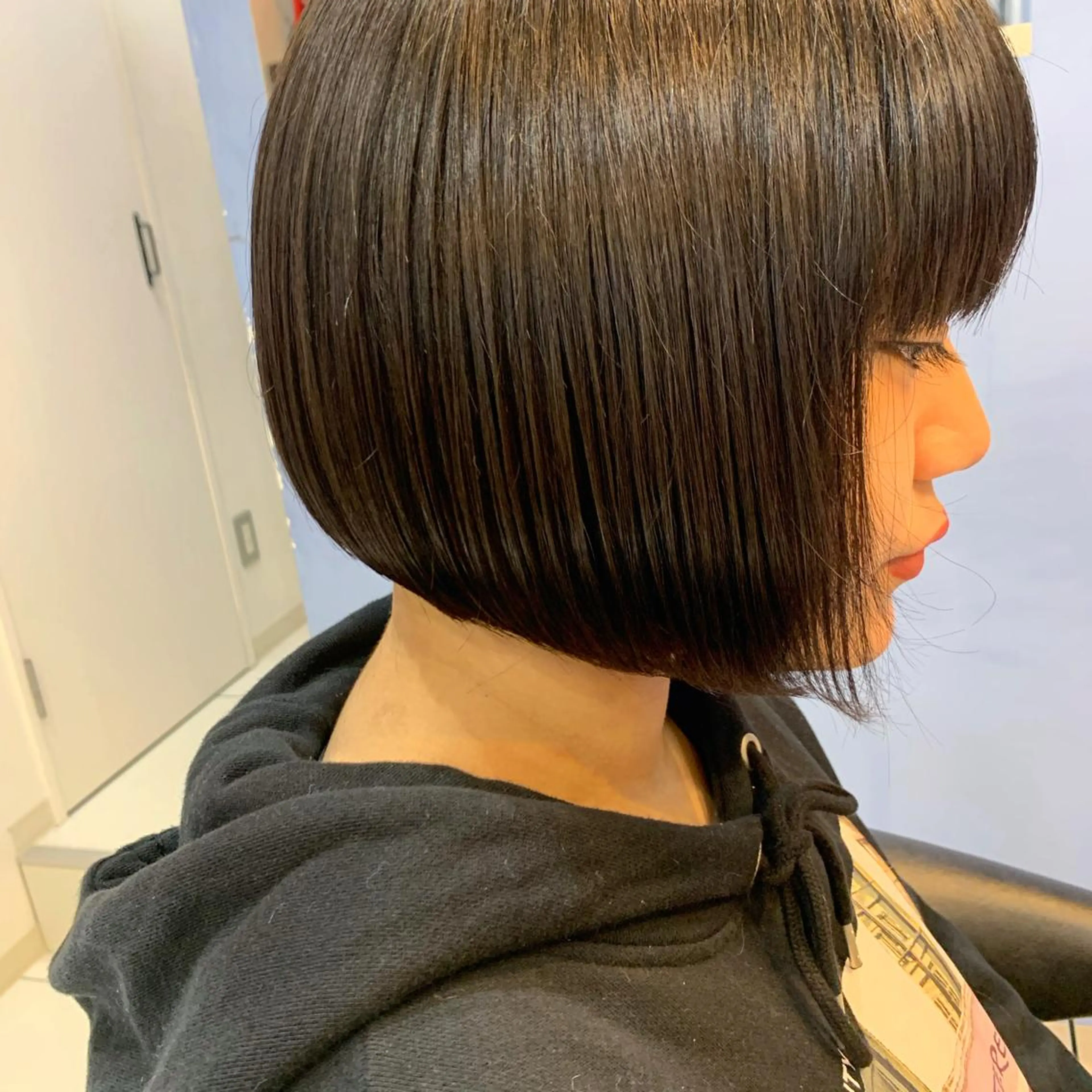 ショート 前下がりボブ ボブ 早坂 裕真のヘアスタイル