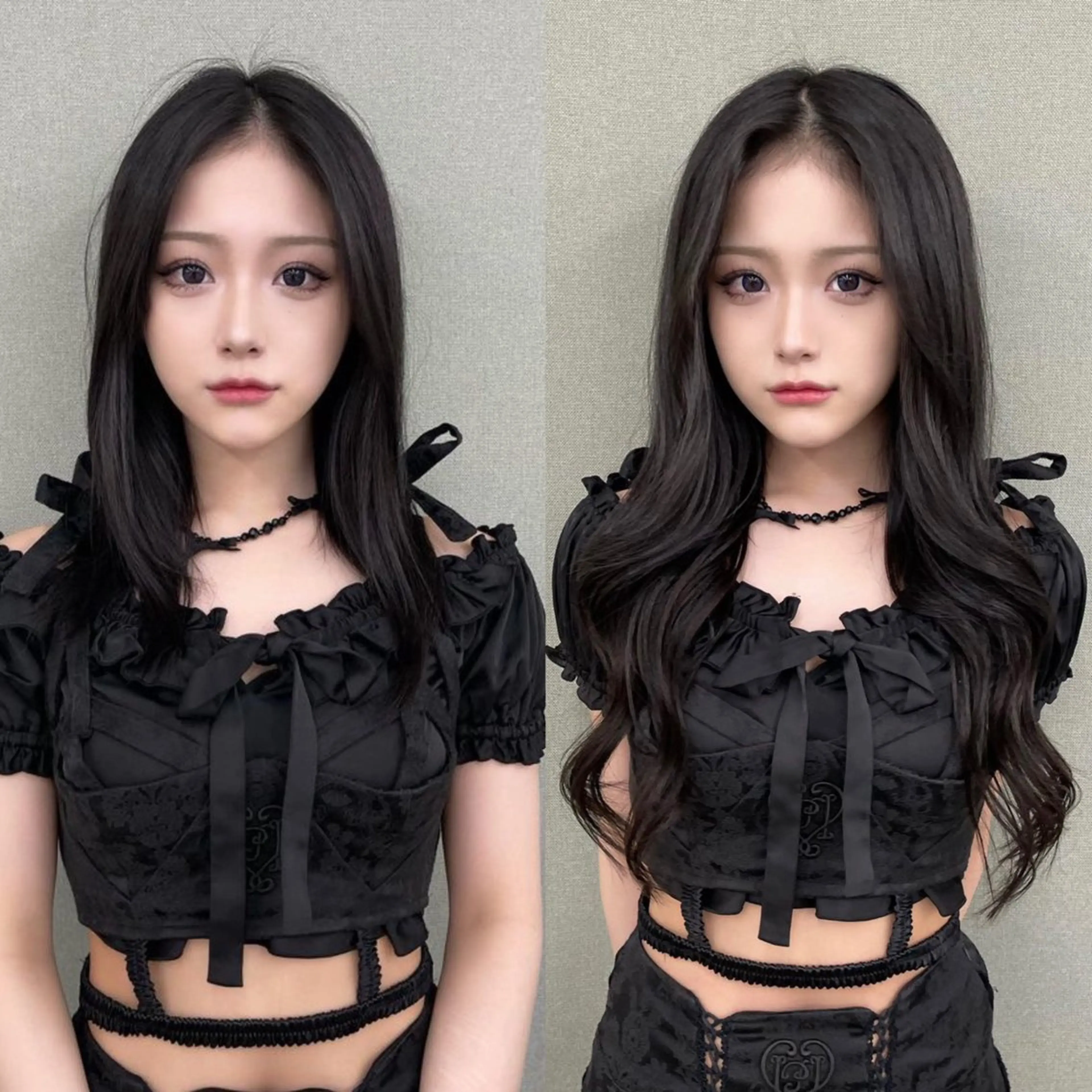 ロング カラー ヘアアレンジ プルエクステ エクステ ロング ヘアカラー エクステ 🎀プルエクステ みまひかる🎀のヘアスタイル