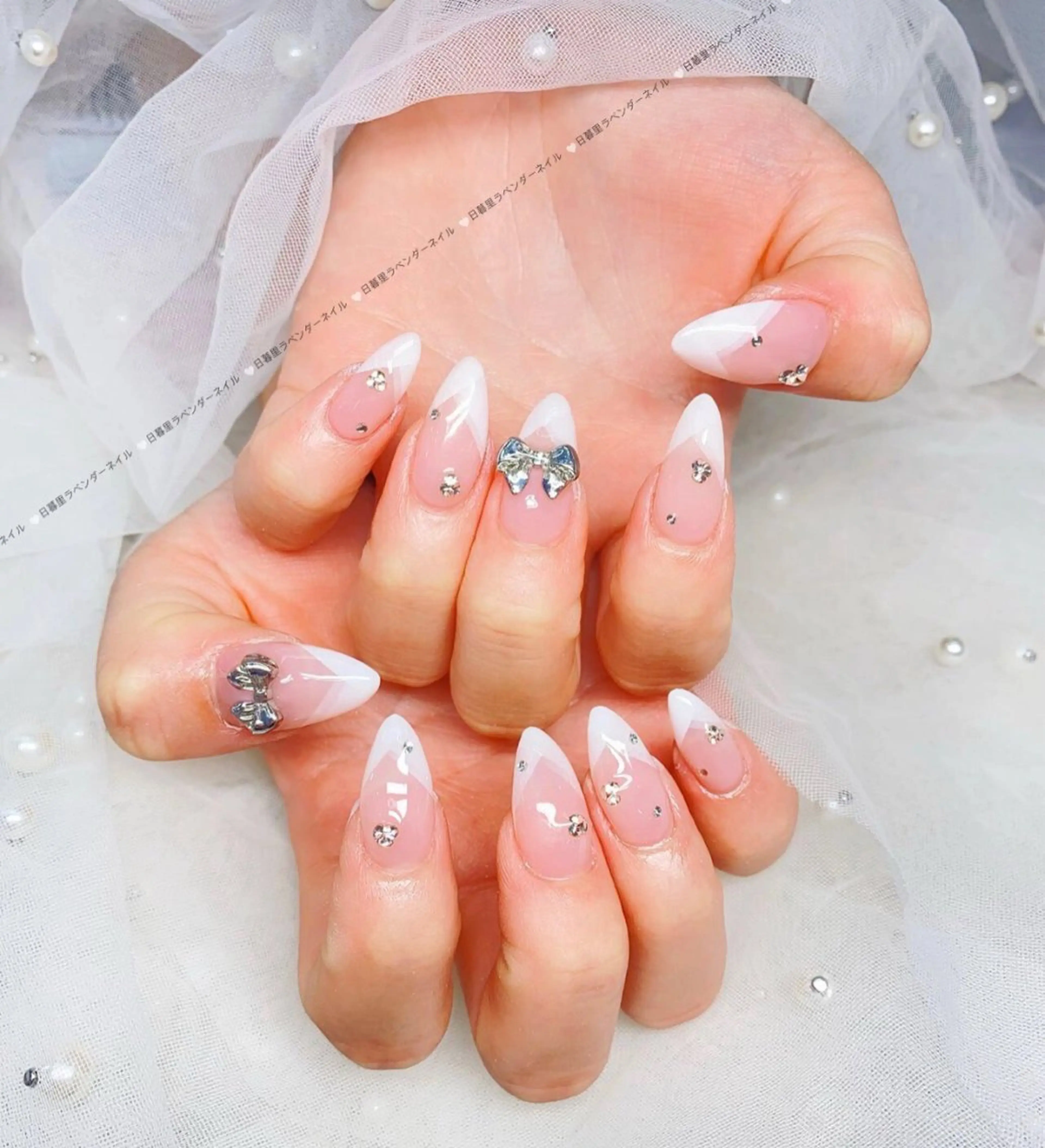 ネイル ラベンダー💖日暮里 ルル💖ネイルのネイルデザイン