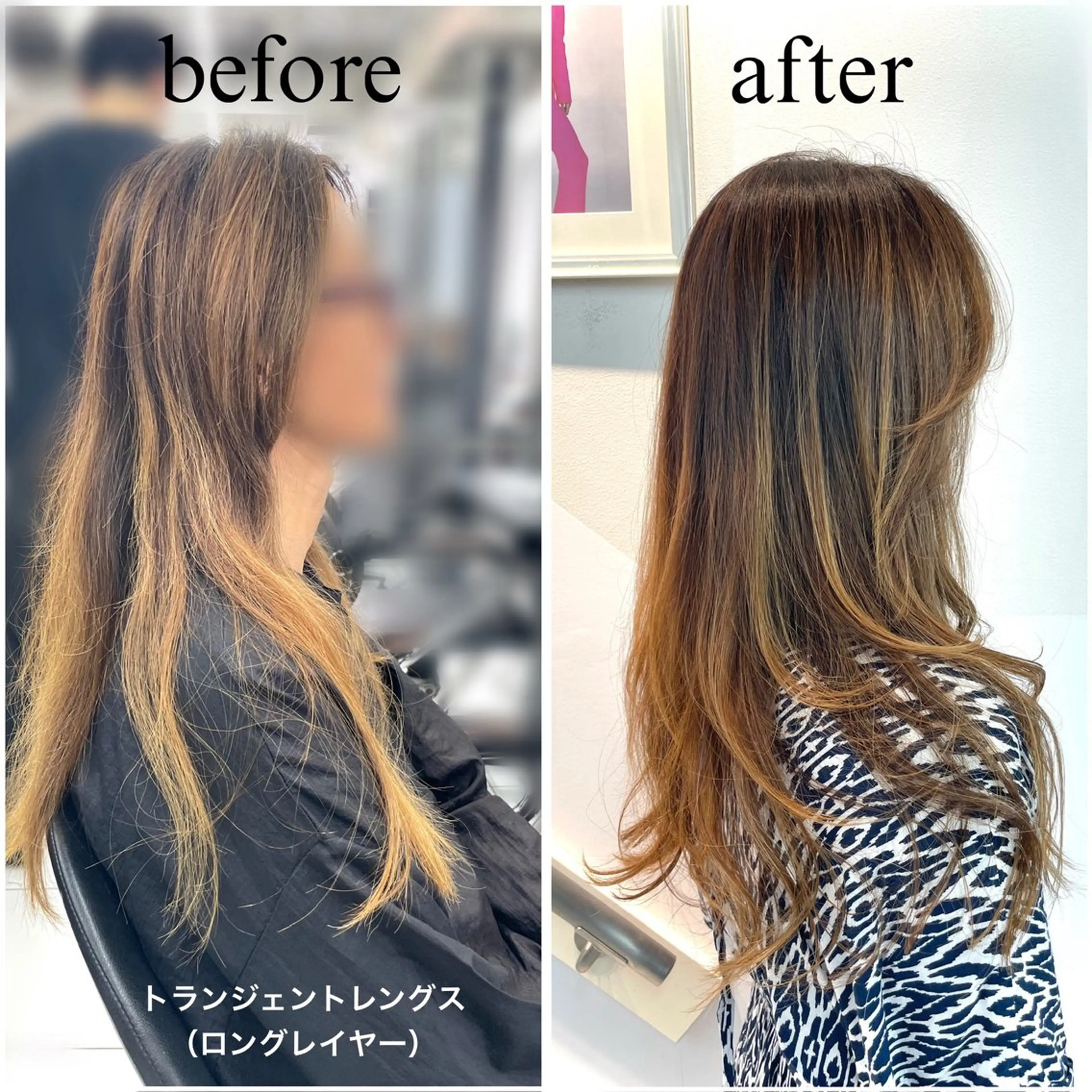 ロング ロングレイヤー レイヤーカット ロング 無料カットモデル募集 /　 Juanのヘアスタイル