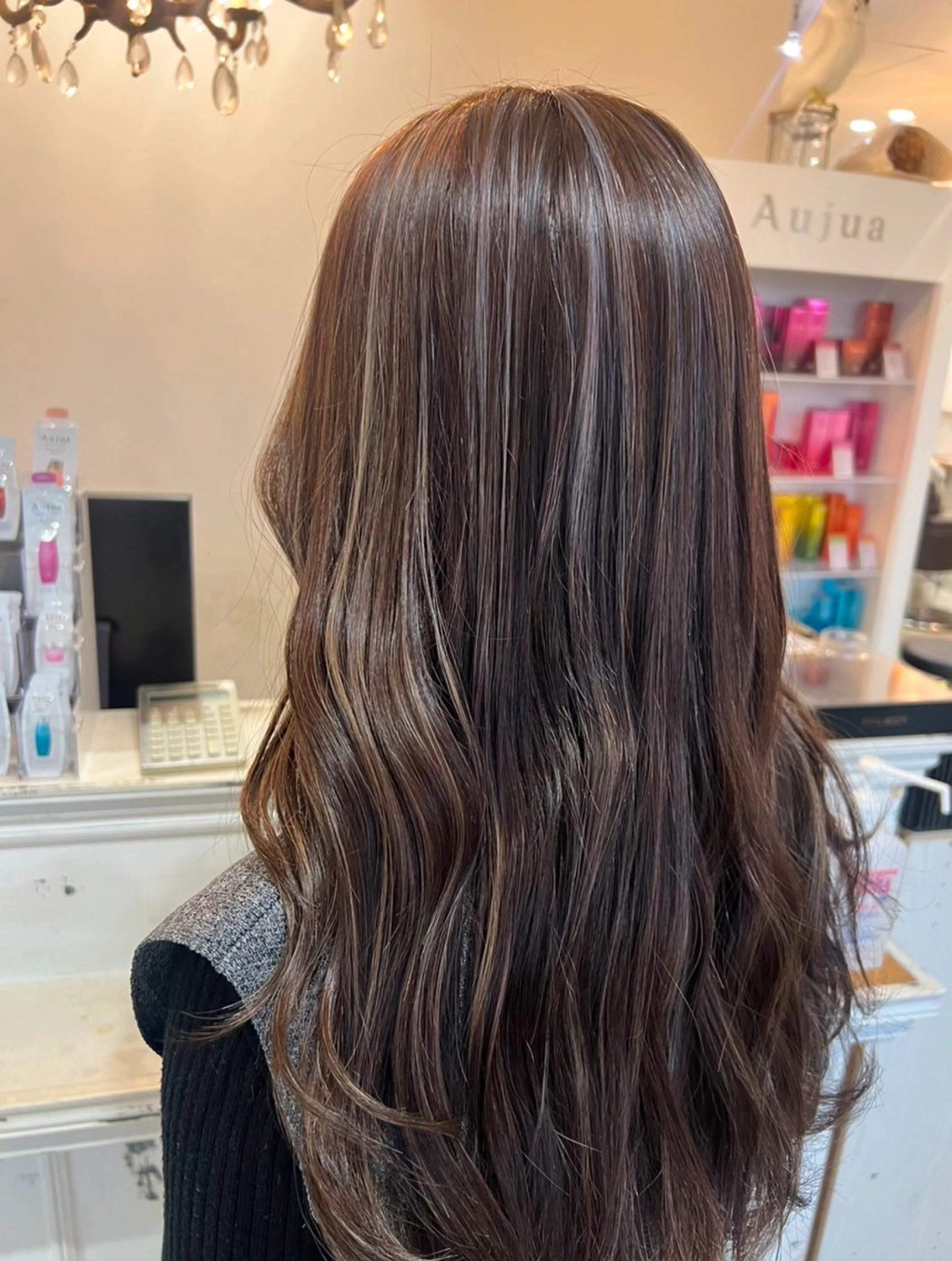 ロング カラー レイヤー×髪質改善 hinanoのヘアスタイル