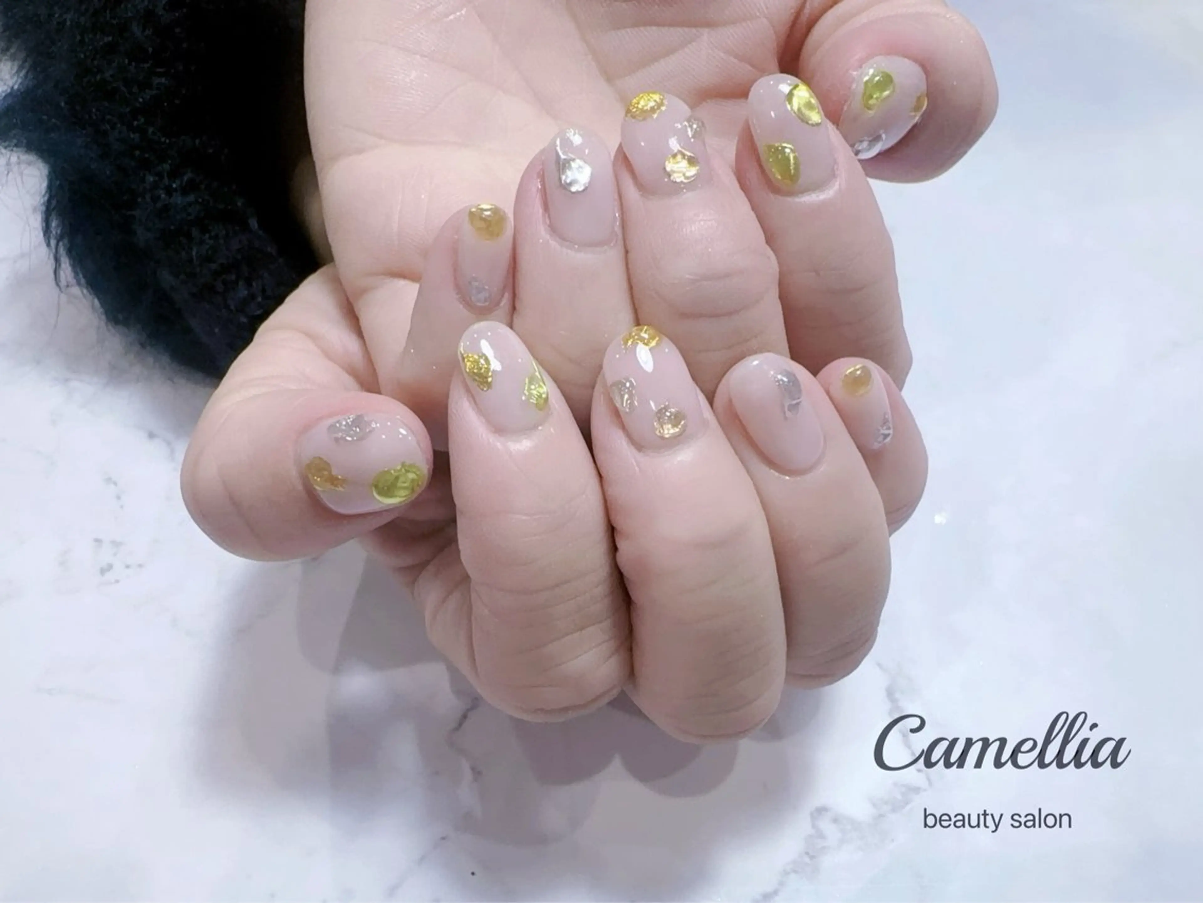 ネイル ハンドネイル ハンドケア Camellia nail salonのネイルデザイン