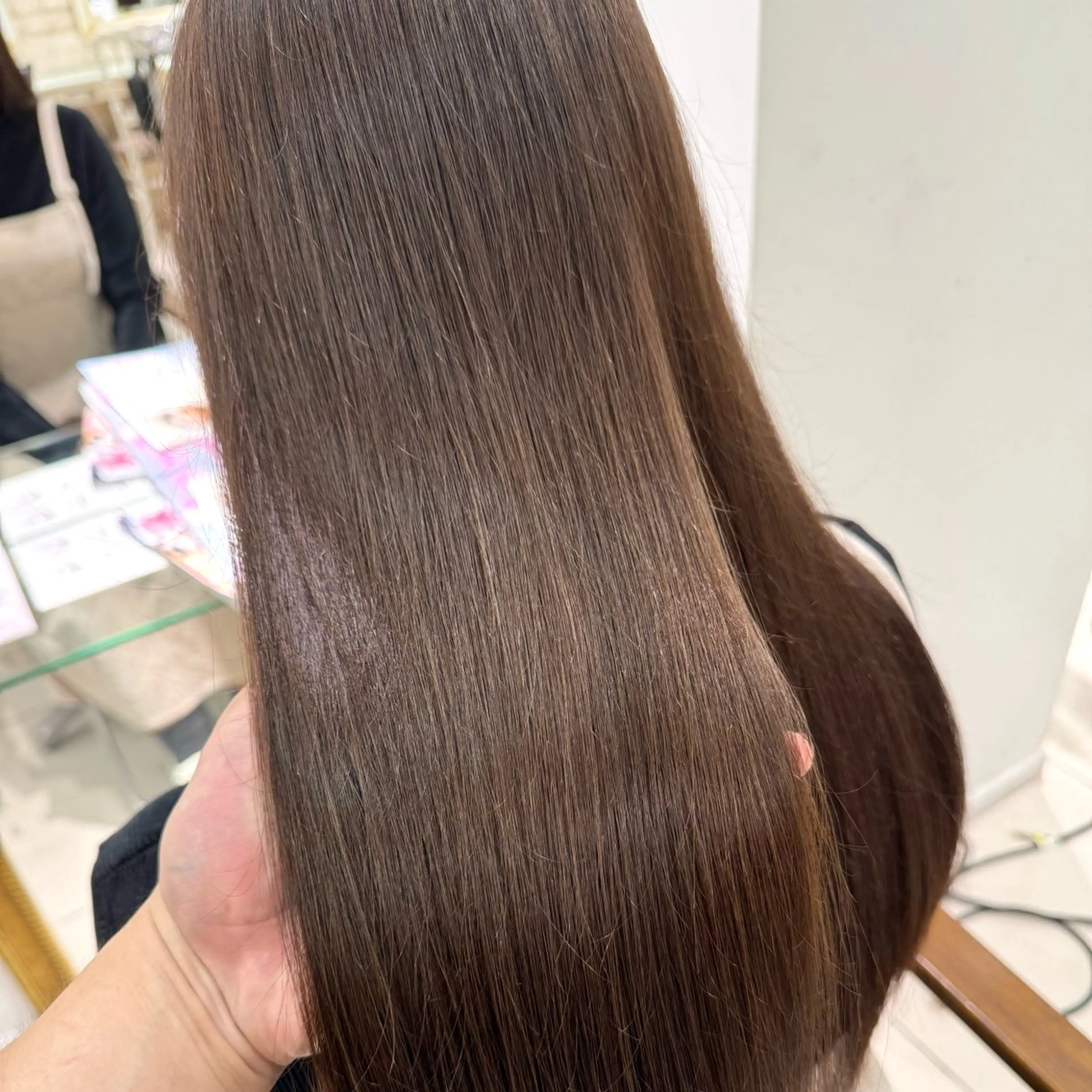 ロング カラー ヘアアレンジ ヘアカラー ブリーチなしカラー /新百合ヶ丘/安形翔のヘアスタイル