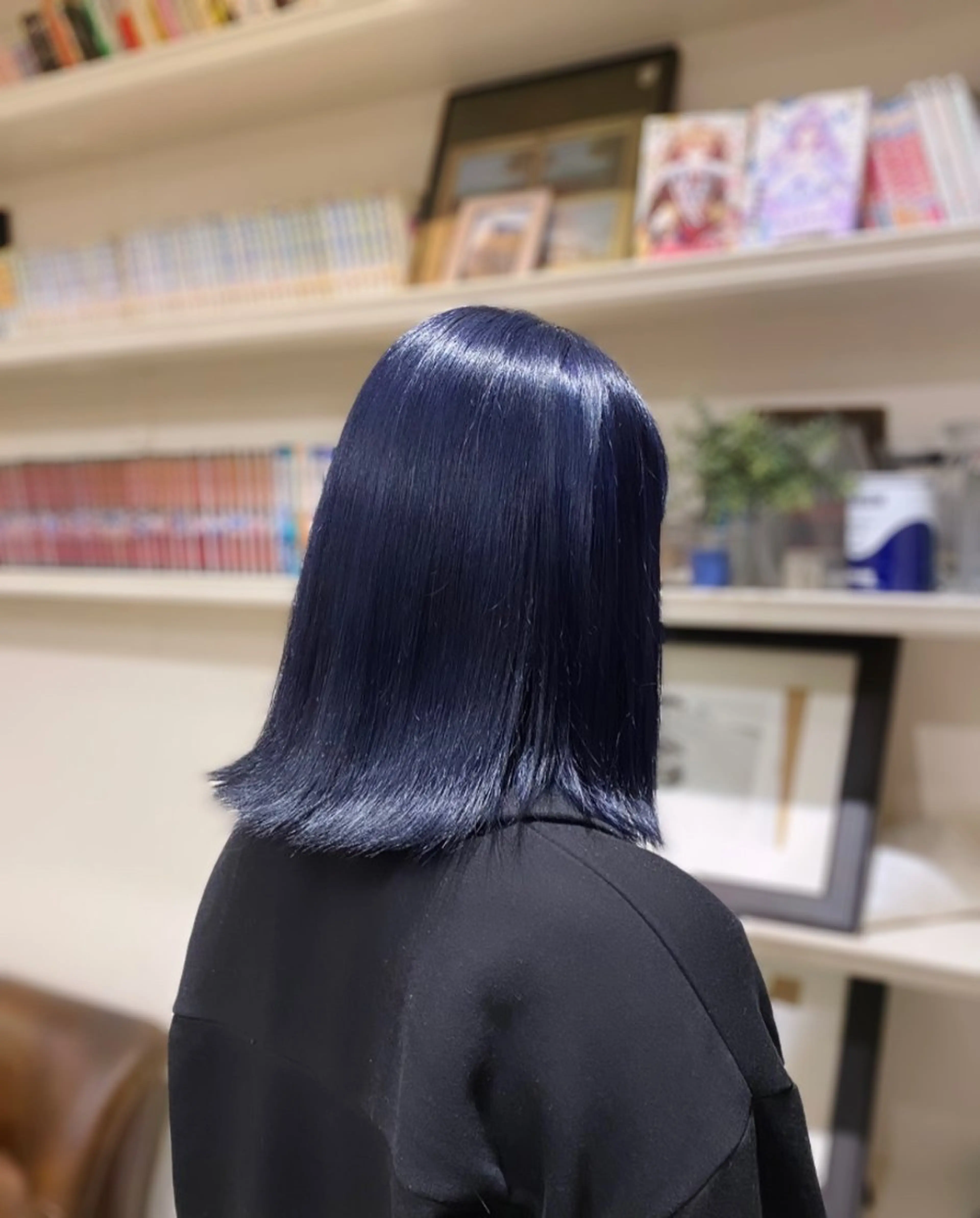 セミロング カラー ヘアアレンジ ブリーチ Narumi 🧚‍♂️のマツエク・マツパデザイン