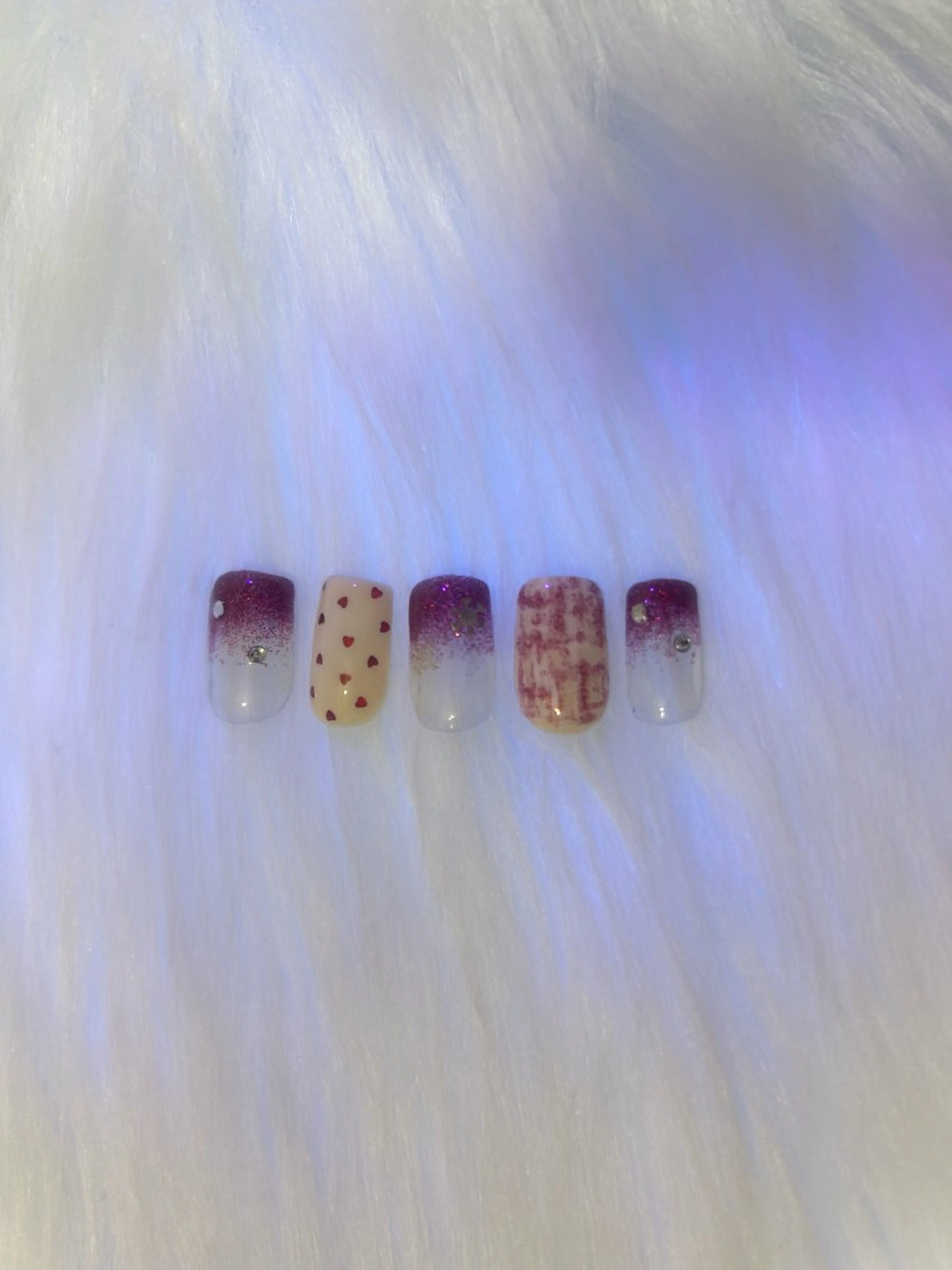 ネイル 冬ネイル クリスマス Nail♡ Salon+のネイルデザイン