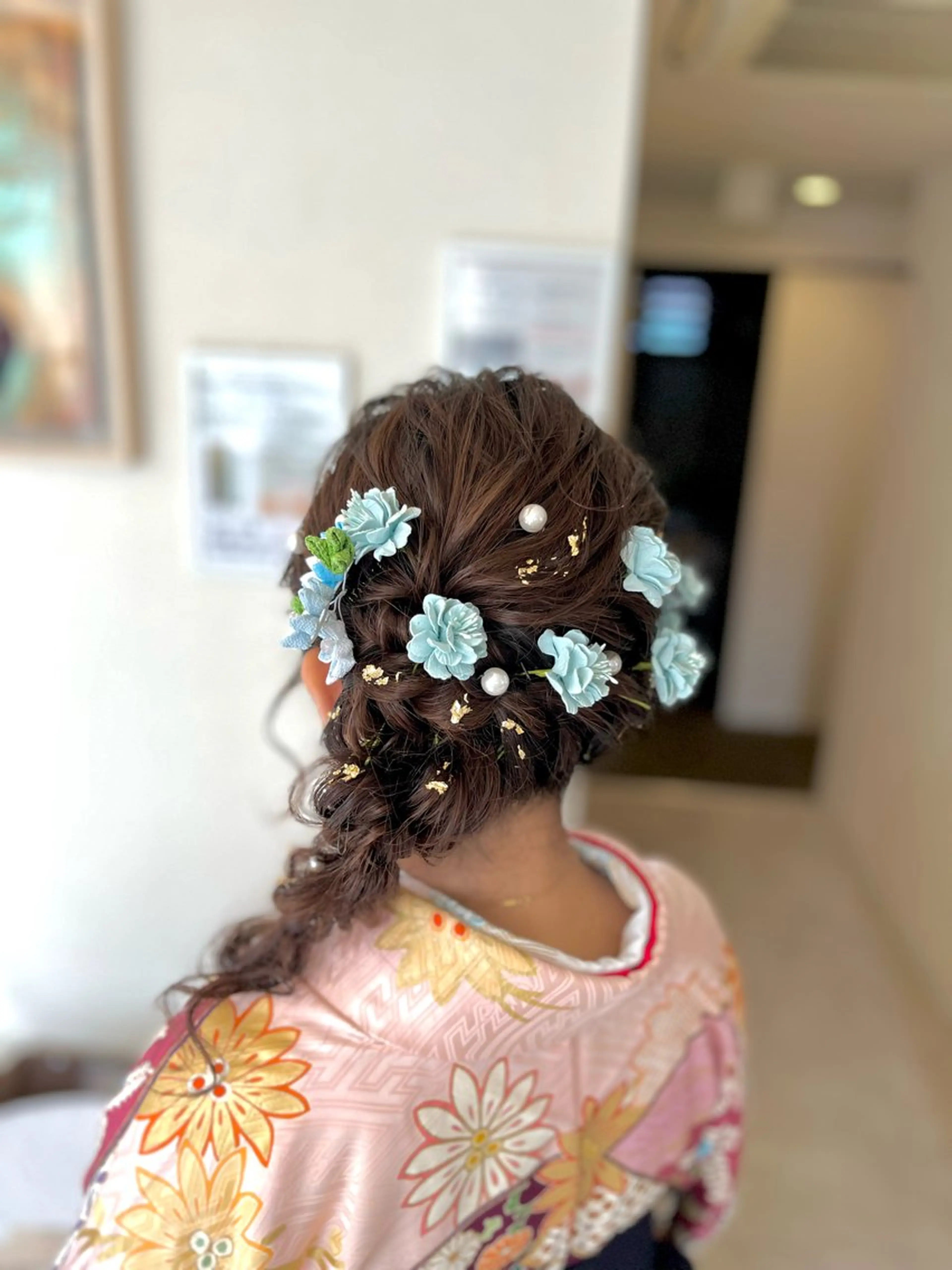 ヘアアレンジ 似合わせヘアメイク 💐オダギリチアキのヘアスタイル