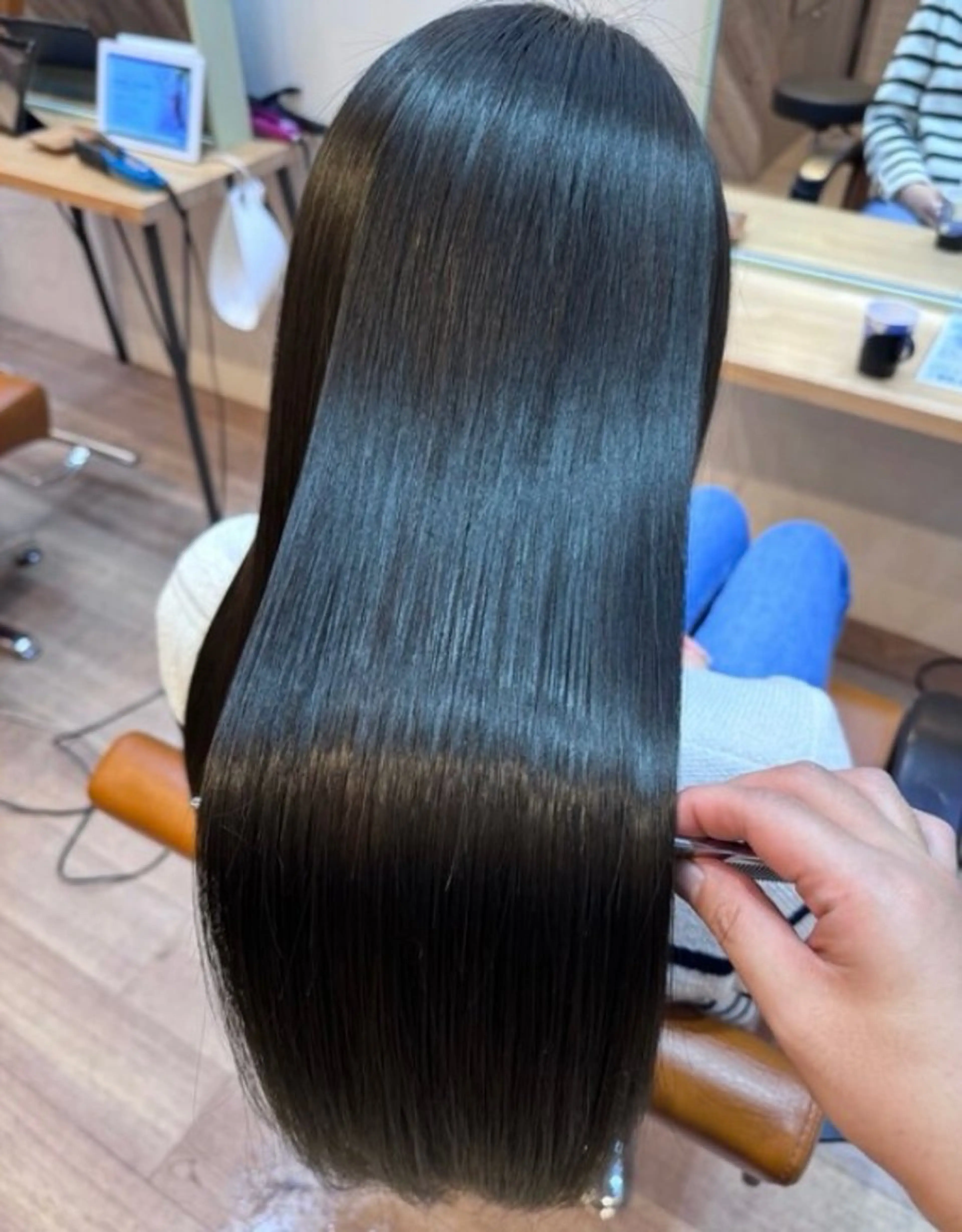 ロング 中江 伸之介のヘアスタイル