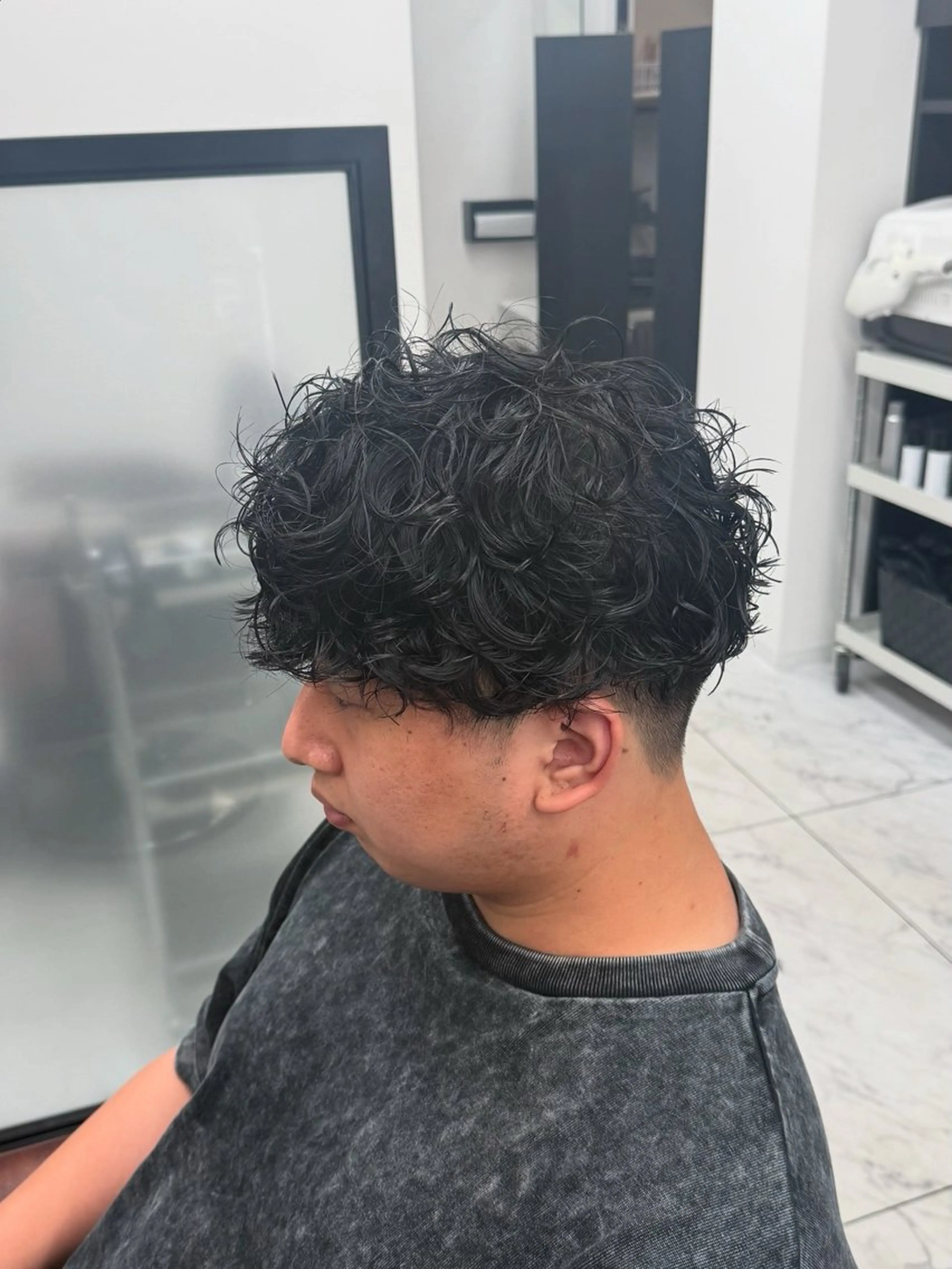 ショート パーマ メンズ メンズ専門 Ryukiのヘアスタイル