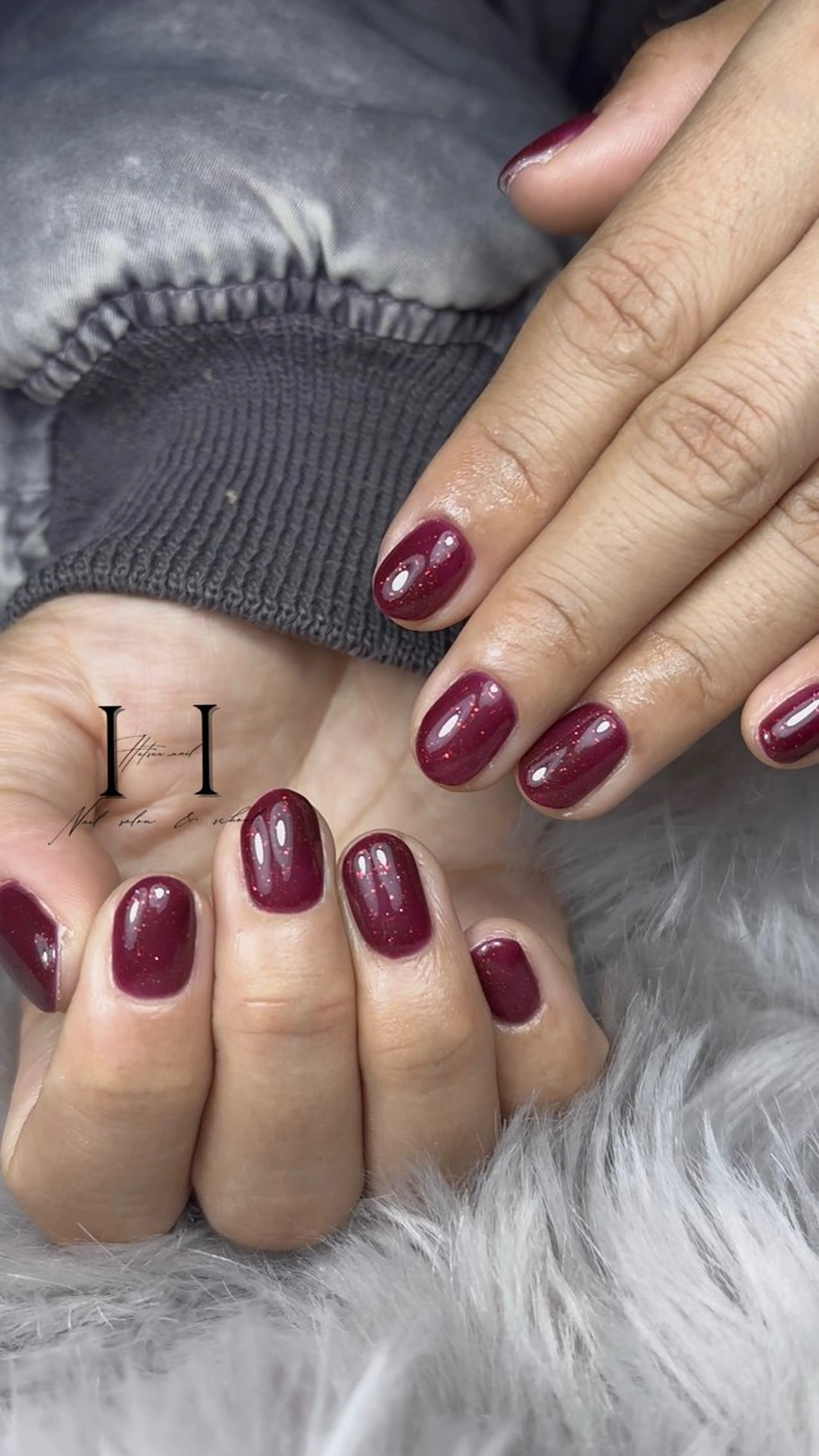 ネイル ワンカラーネイル HatsuuNail salonアリスのネイルデザイン