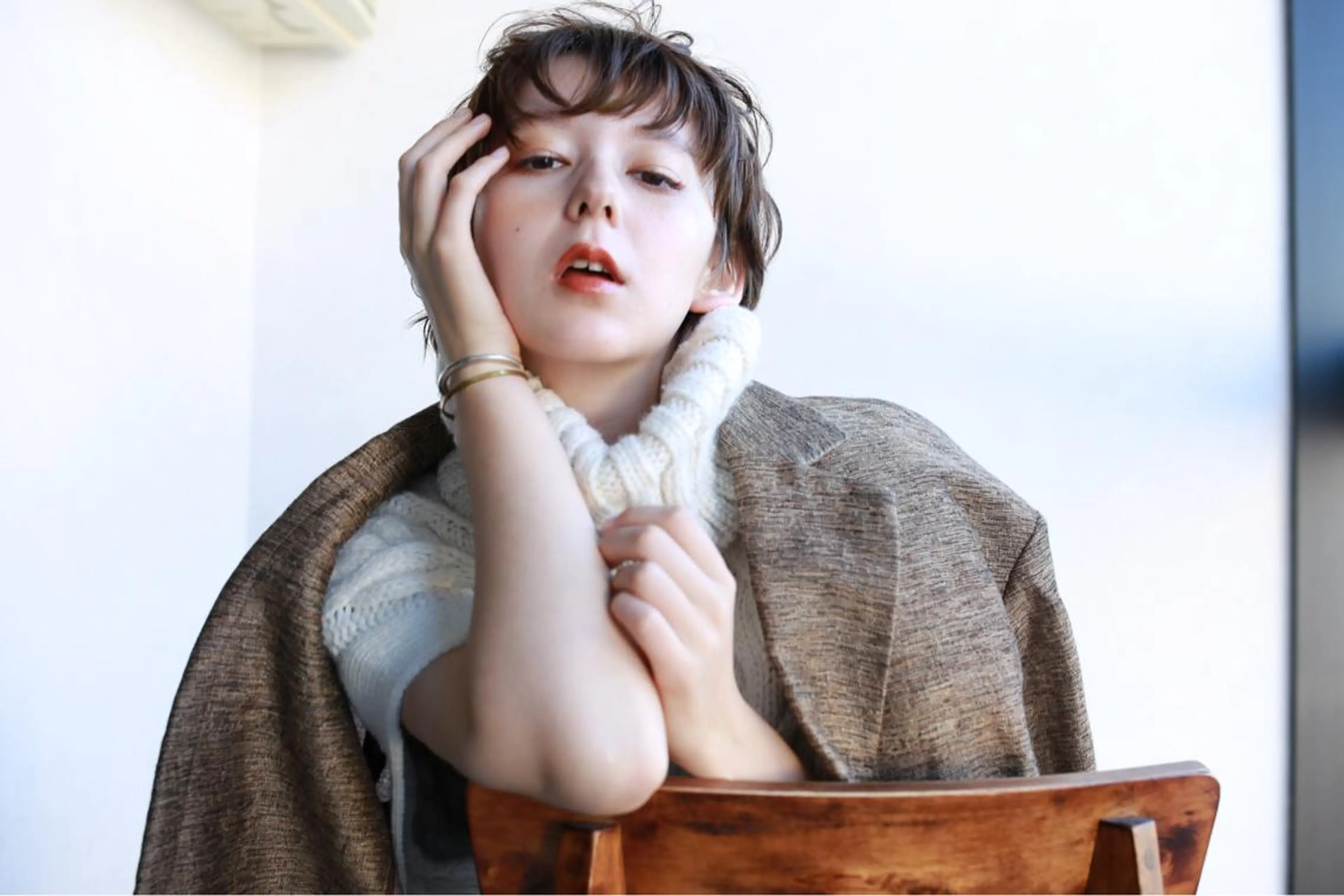 ショート カラー GRIP/マンツー マンサロンのヘアスタイル