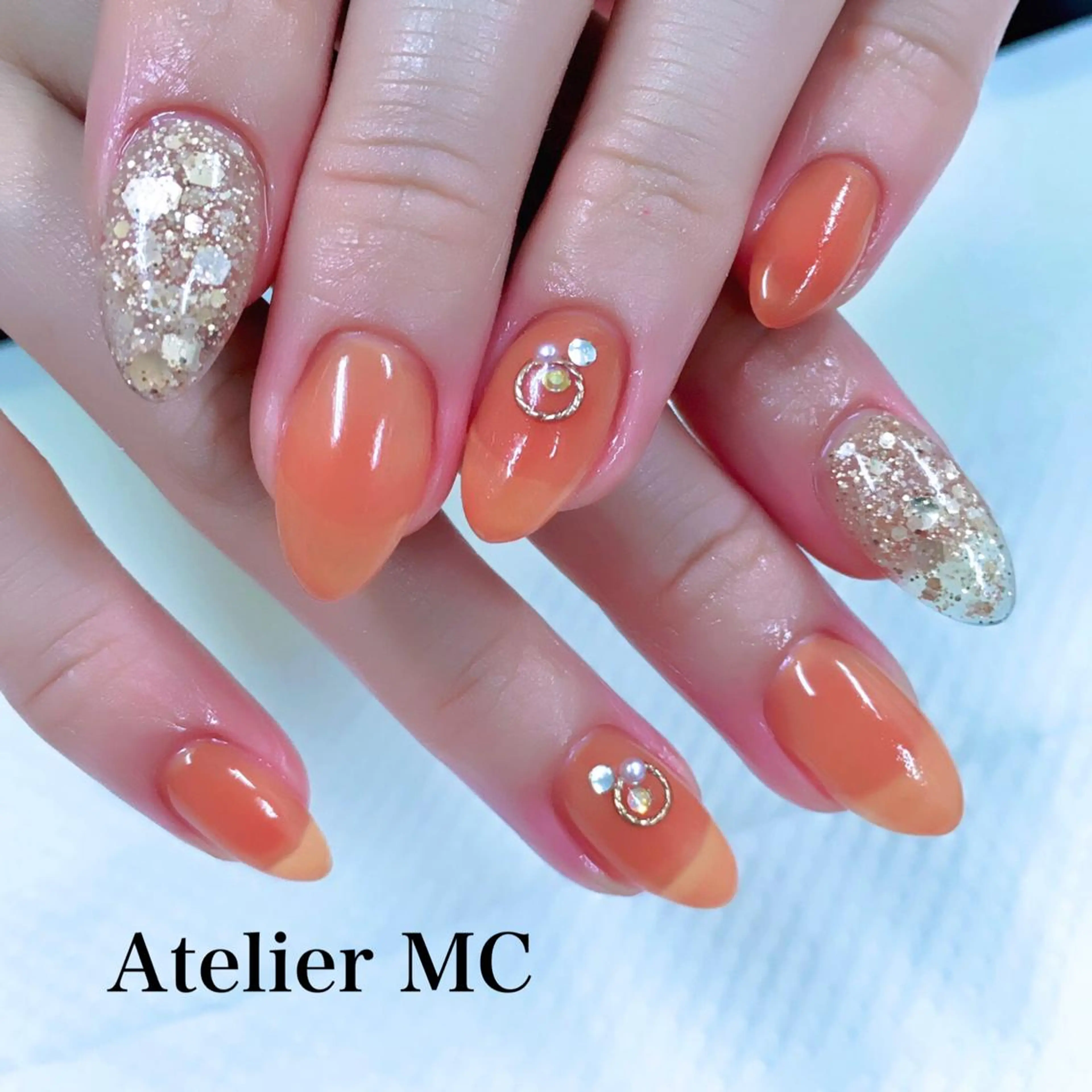 ネイル ハンドネイル アトリエ エムシー 【新富町・東銀座】のネイルデザイン