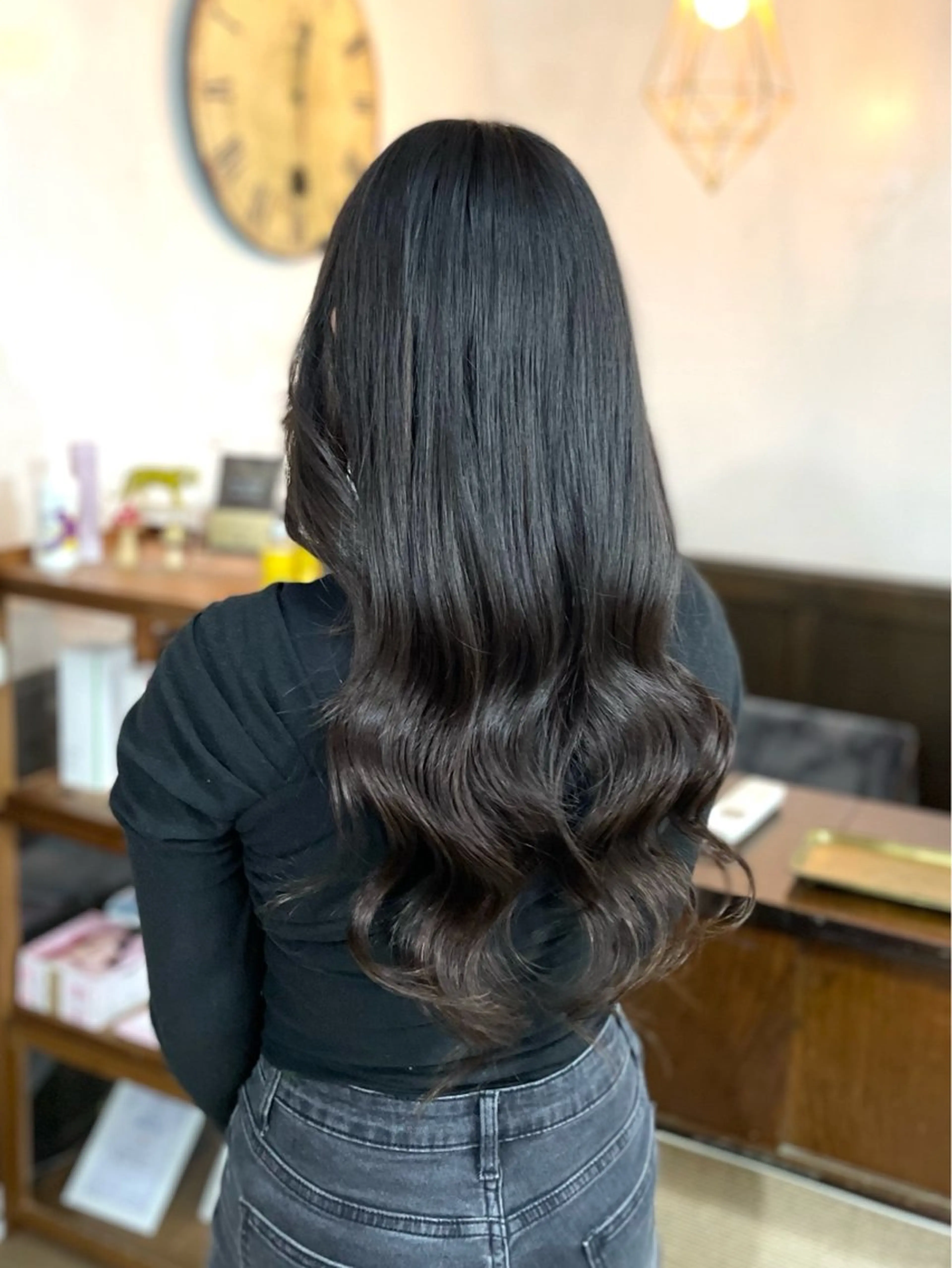 【工場直×コスパ◎】1本¥220⭐️人毛100%プルエクステ42cm60本¥13200の写真