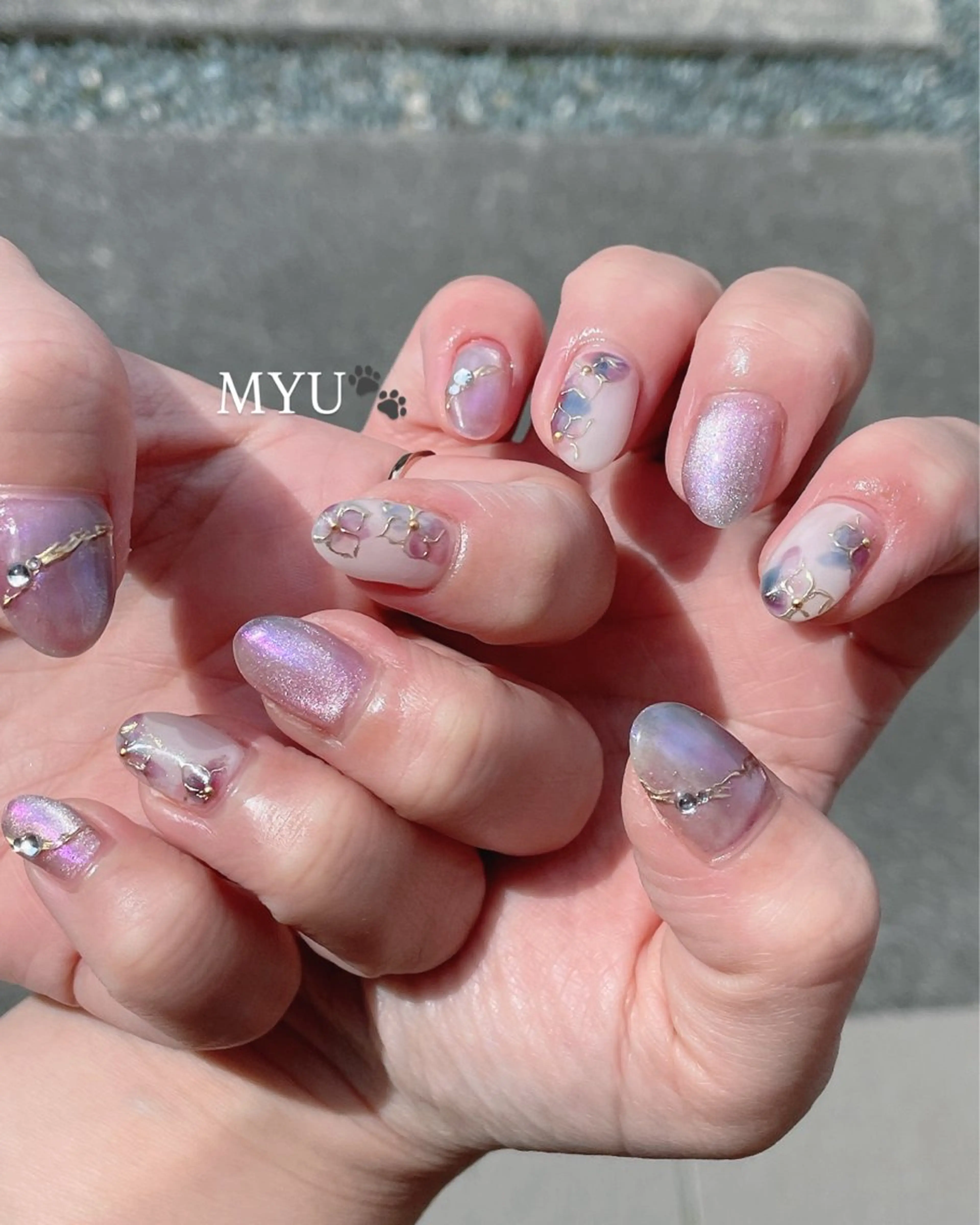 ネイル ハンドネイル nail salon MYUのネイルデザイン
