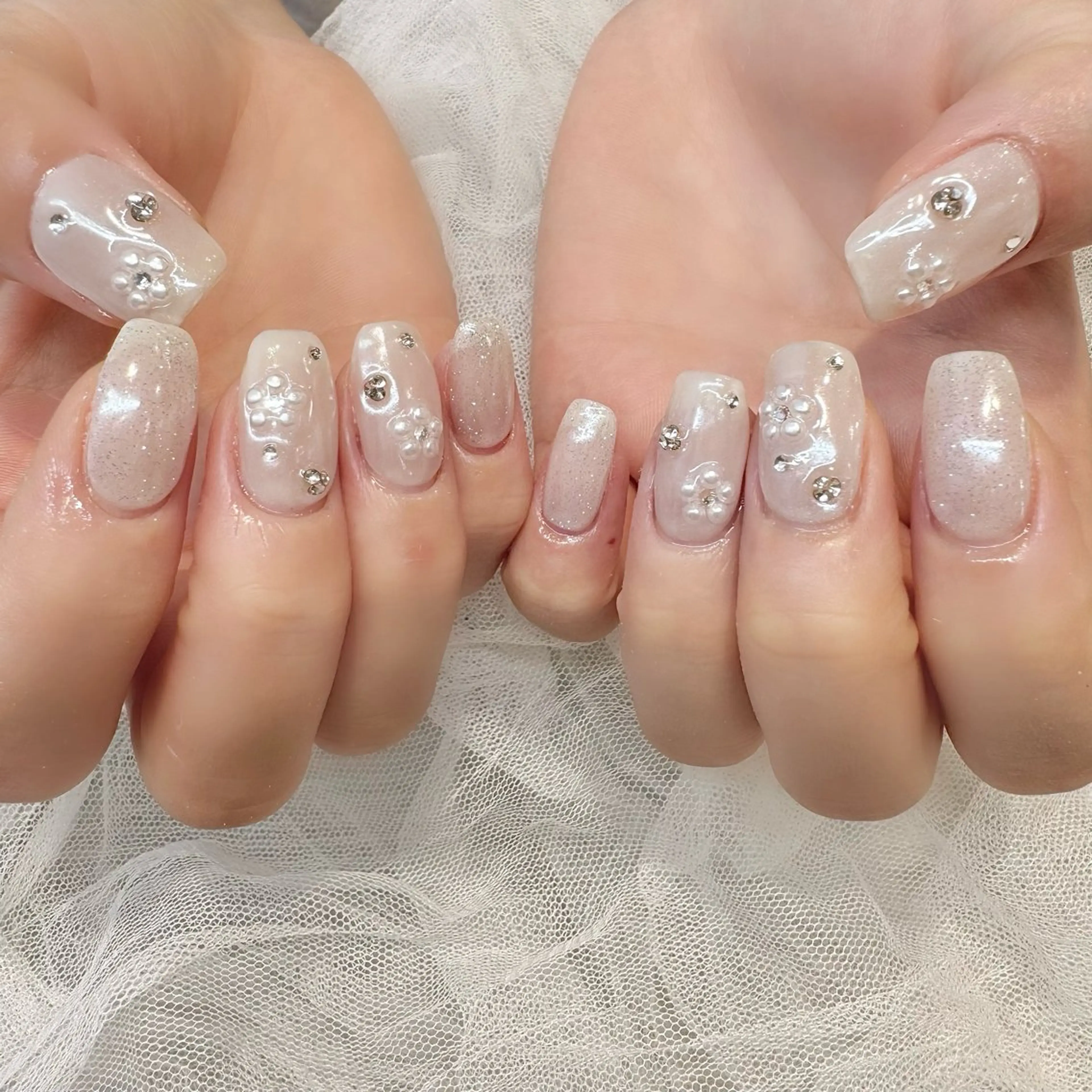 ネイル ハンドネイル 新井 ひなののネイルデザイン