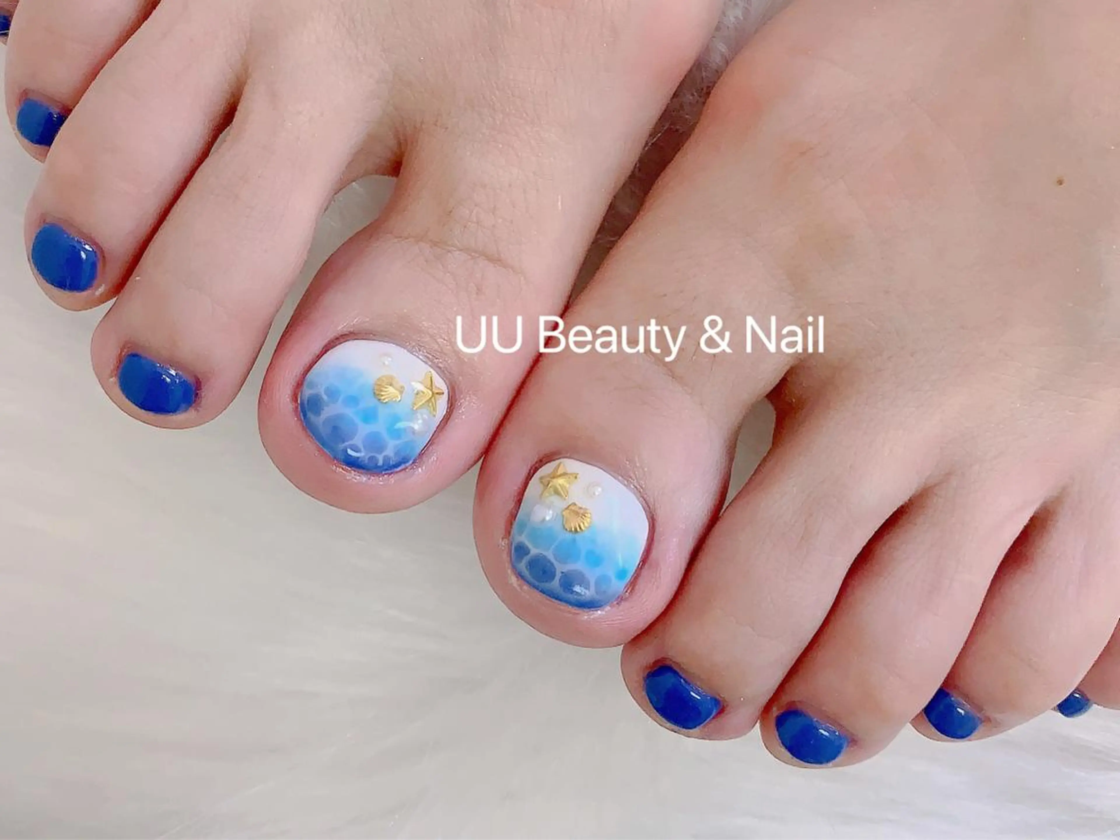 ネイル フットネイル UU Beauty &Nailのネイルデザイン