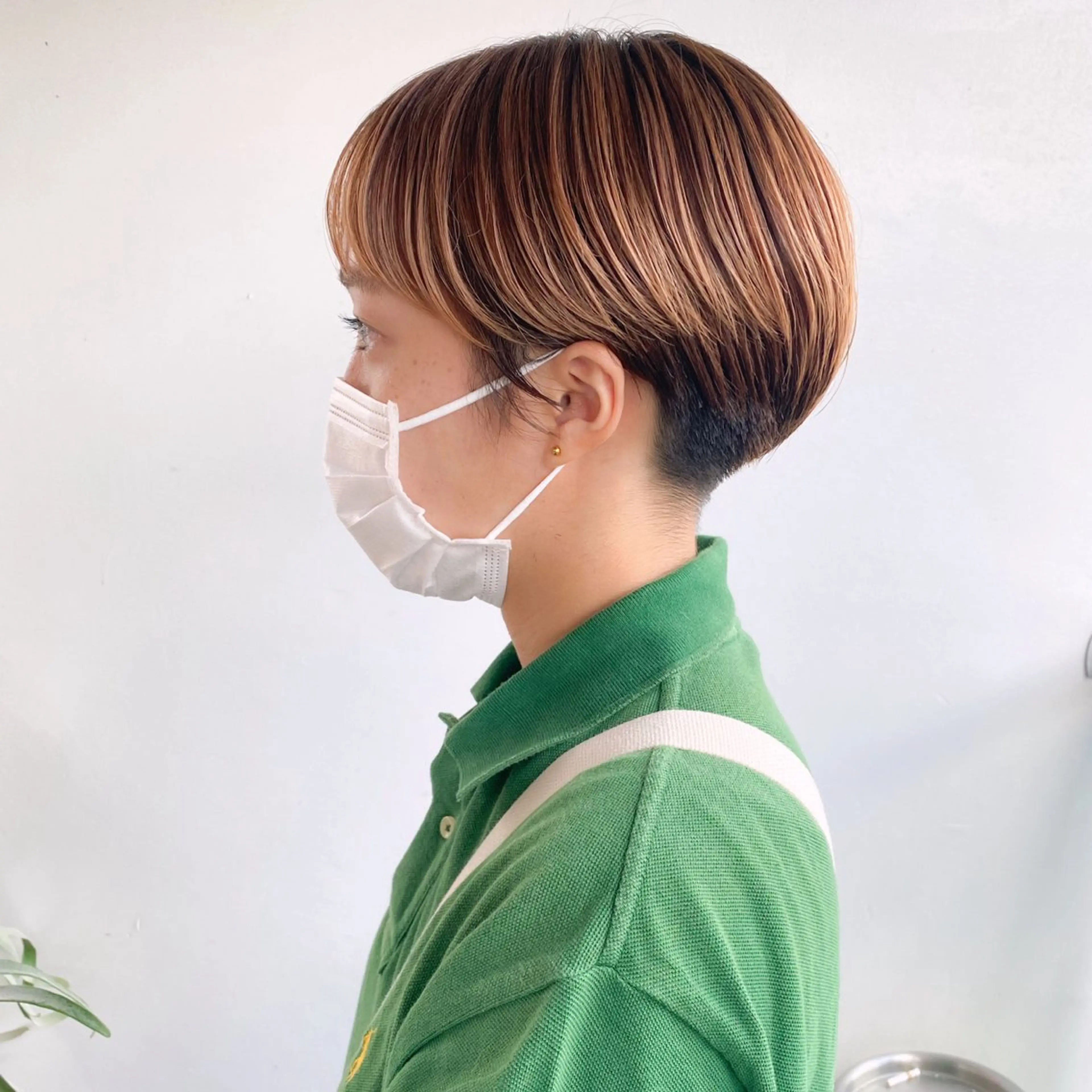 ショート カット ヘアカラー トリートメント 中屋恵美🎨 Designカラーのヘアスタイル