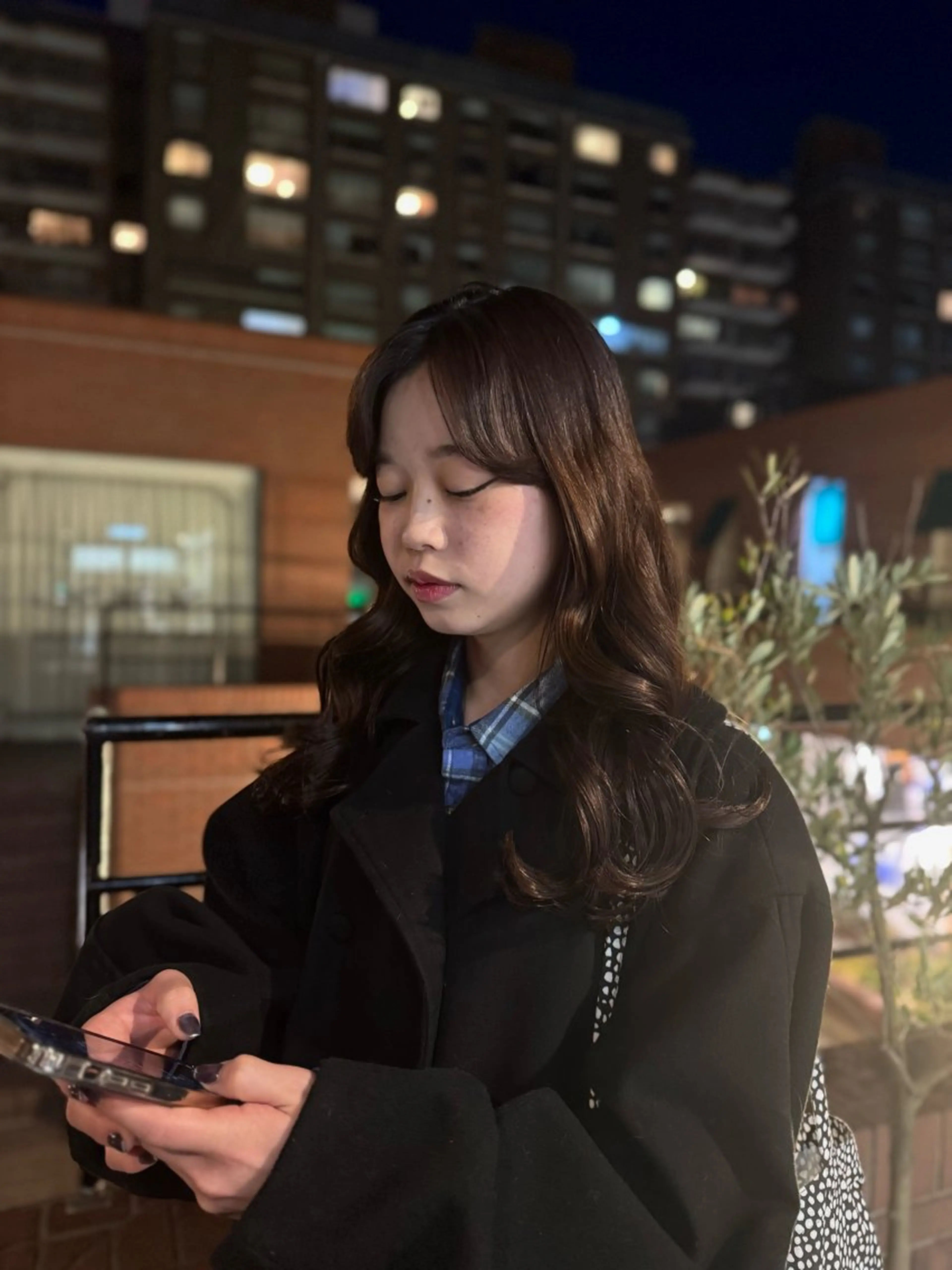 ロング 顔周りカット カット 🤍AMI🤍表参道 /カットモデル募集中のヘアスタイル