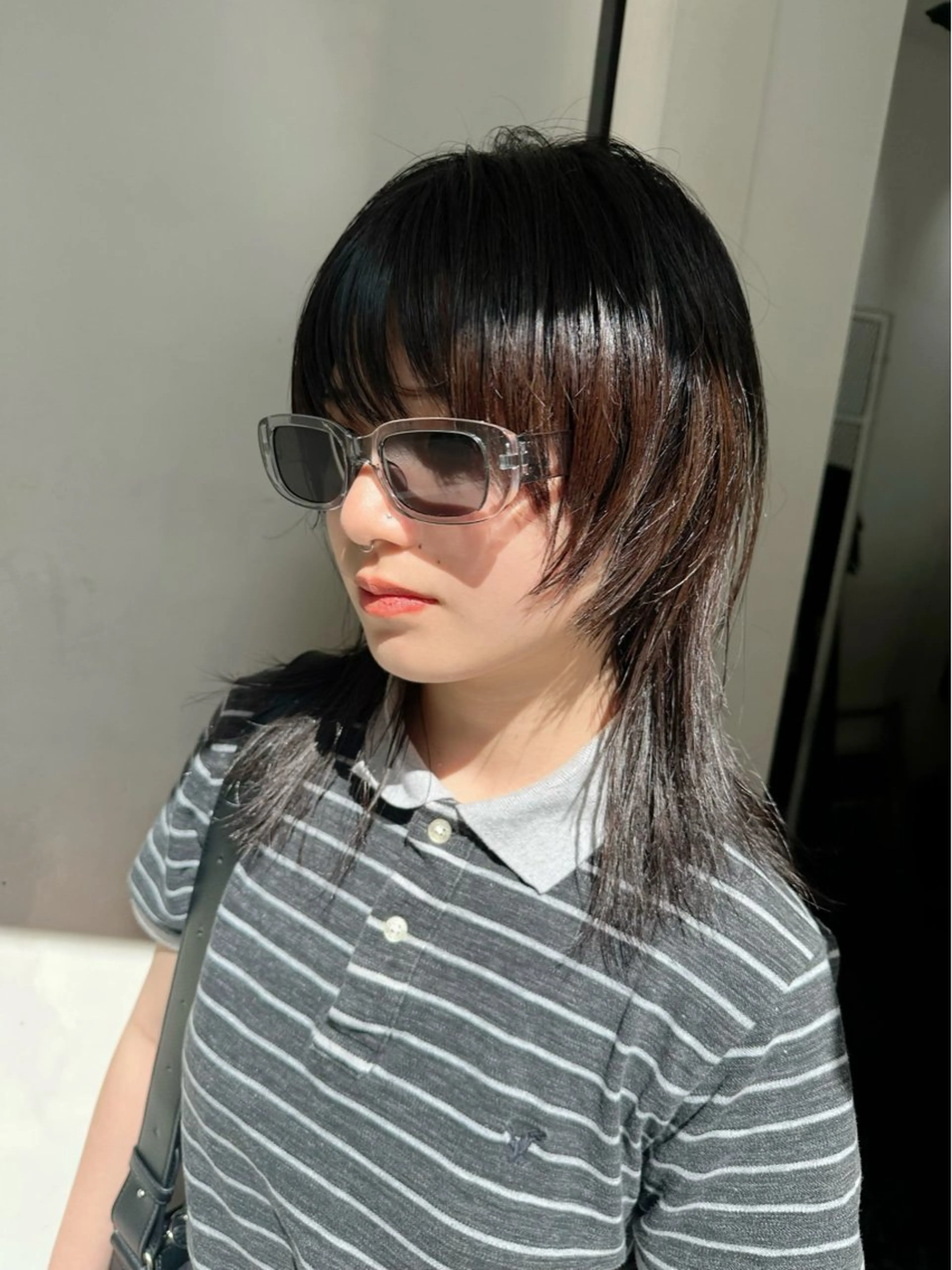 セミロング カラー カット ヘアカラー レイヤーカット/艶髪 ✨💭KIRARIのヘアスタイル