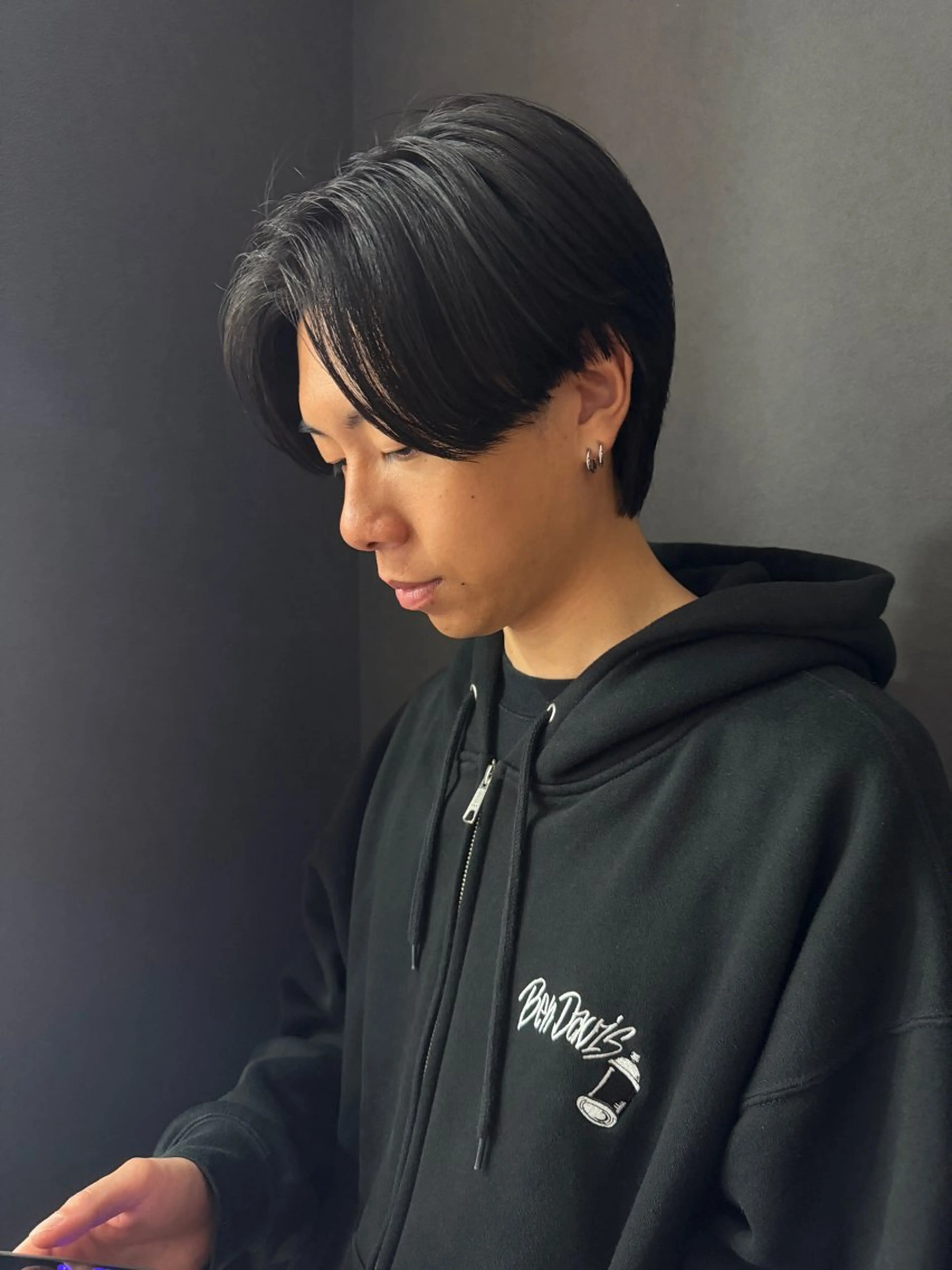 ミディアム カット ✨メンズ支持率no1 野上✨のヘアスタイル