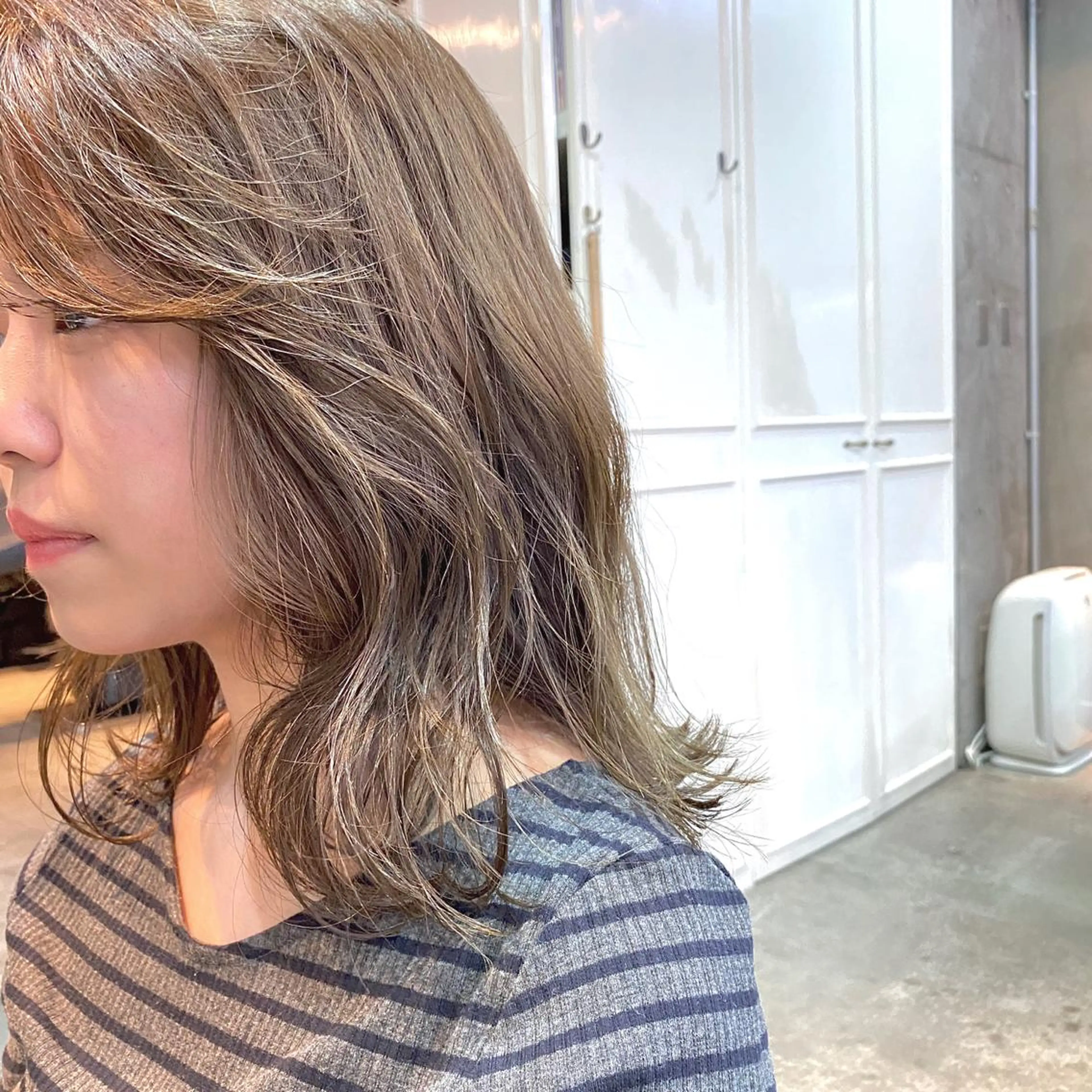 ミディアム カラー ヘアアレンジ カット ヘアカラー トリートメント ヘッドスパ 【ダメージレス施術】 【透明感】北村 拓也のヘアスタイル