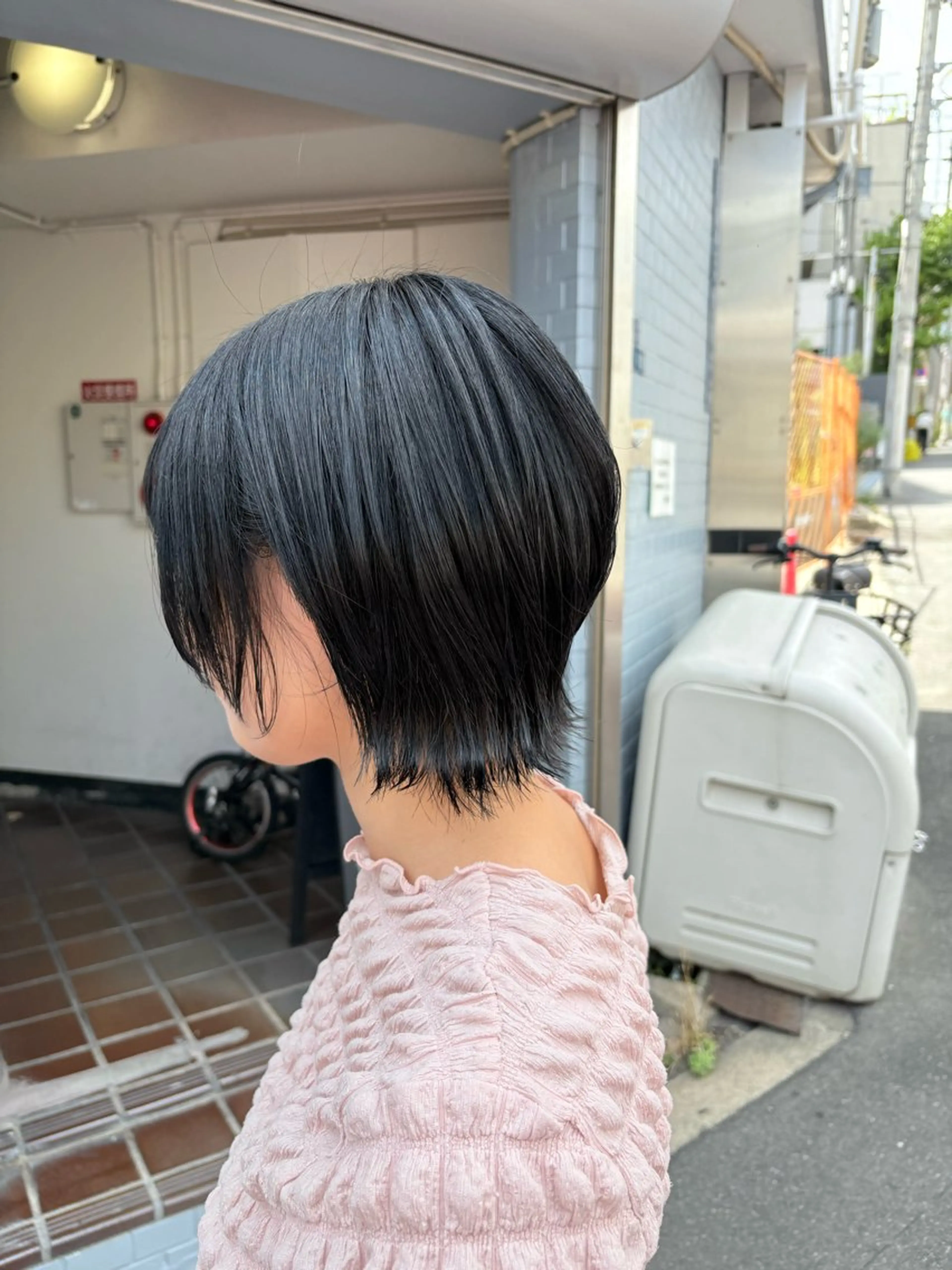 ショート カット ヘアカラー トリートメント 藤倉なつみ /玉造のヘアスタイル