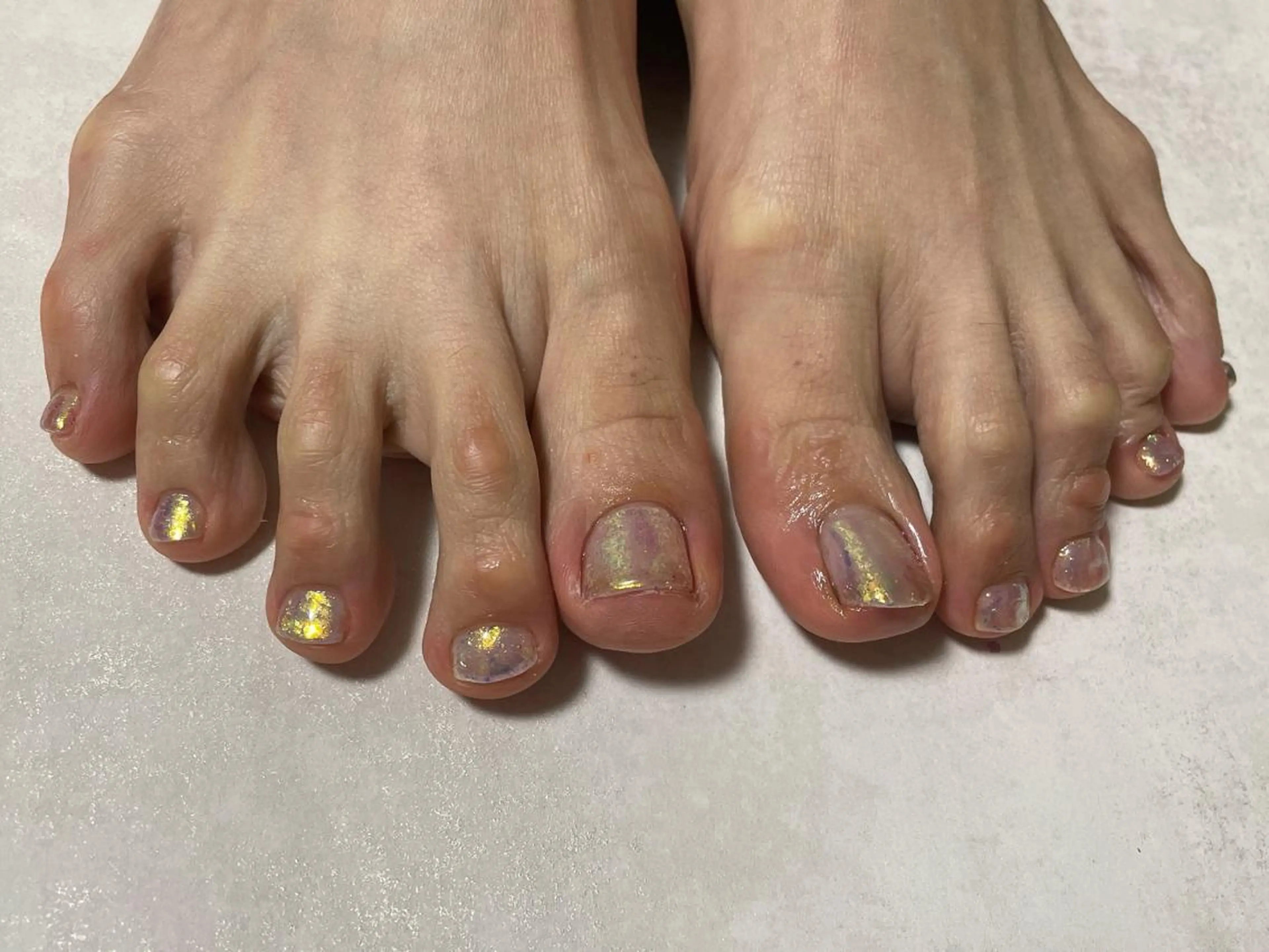 ネイル オーロラネイル フラワーネイル フットネイル フレンチネイル ジェルネイル kikinail 溝の口のネイルデザイン