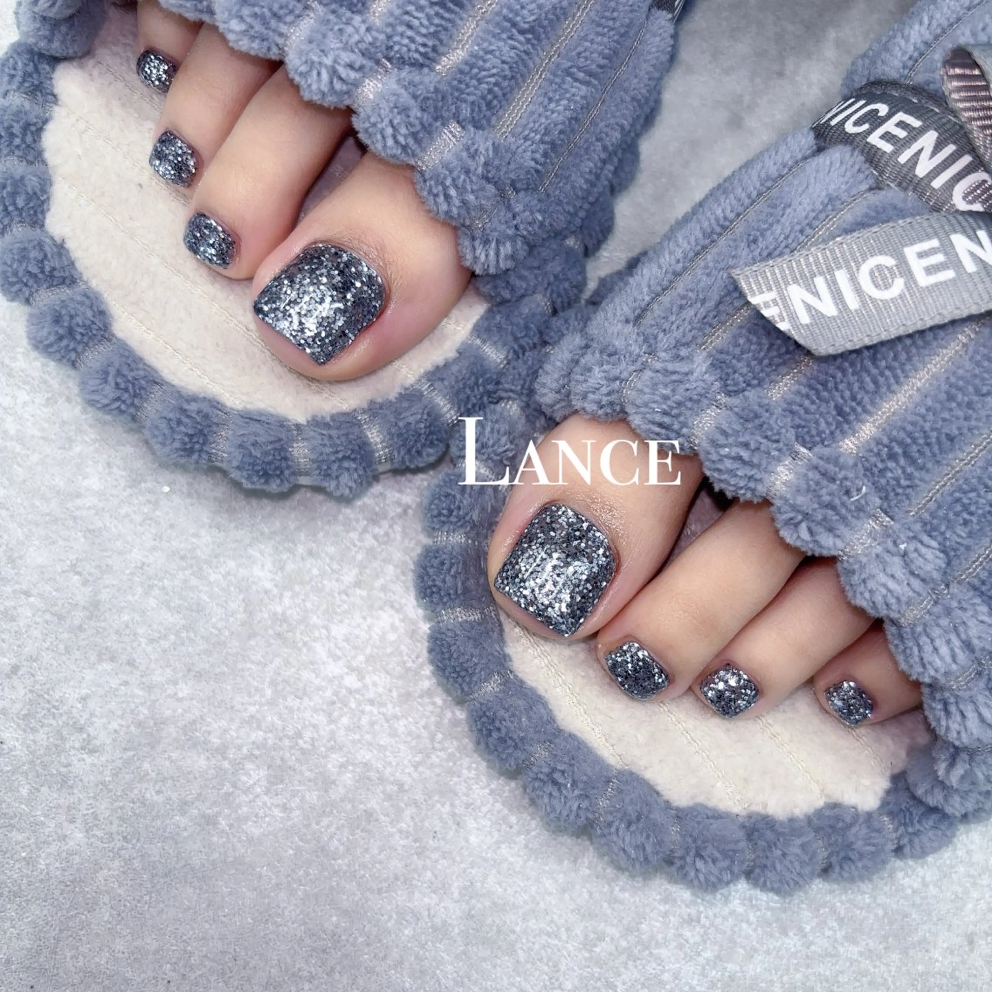 4月5月限定🌸フットオフ無しワンカラー🦶💖の写真