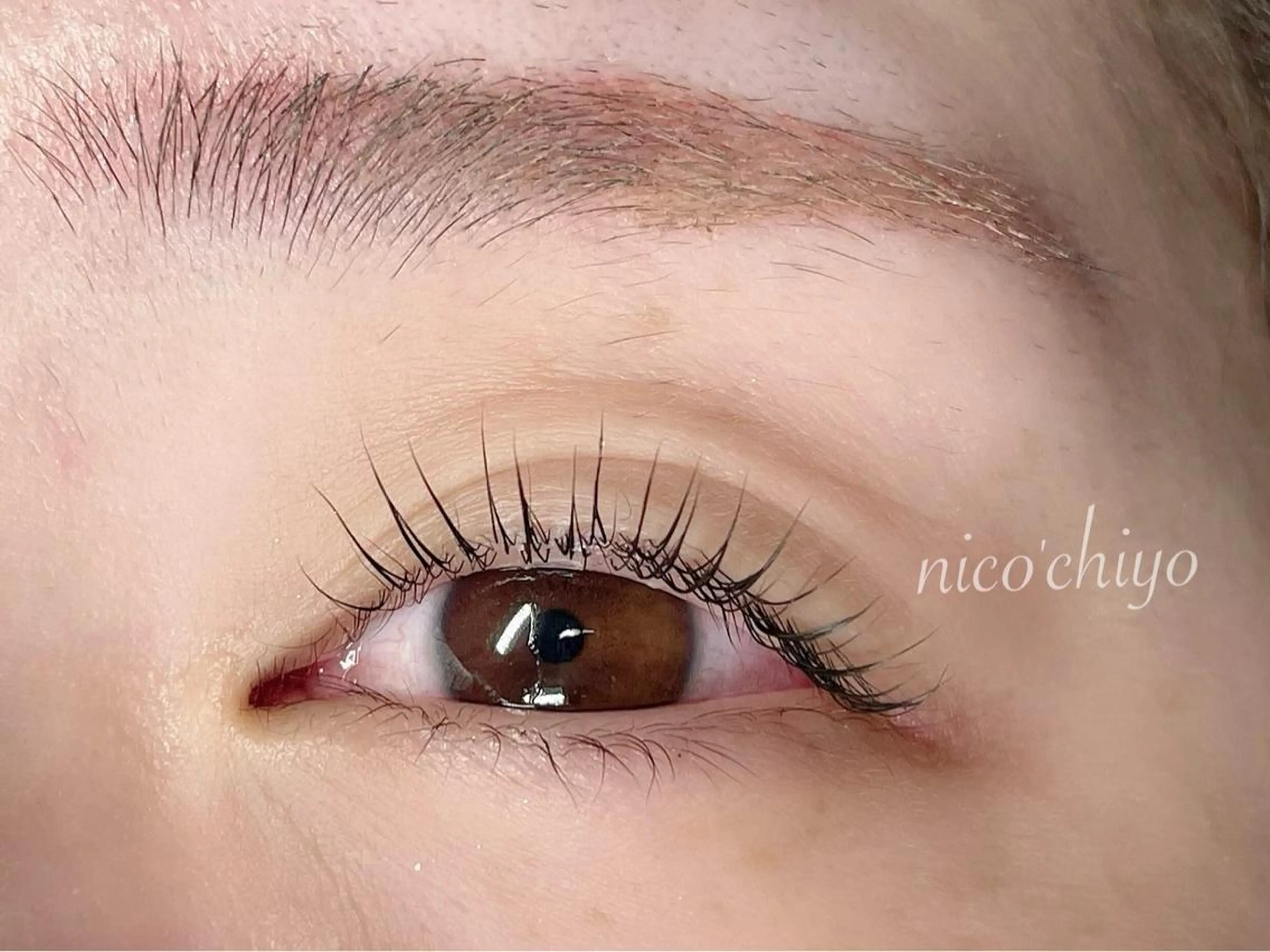 マツエク・マツパ キュート マツパ nico'chiyo ホソカワエーコのマツエク・マツパデザイン