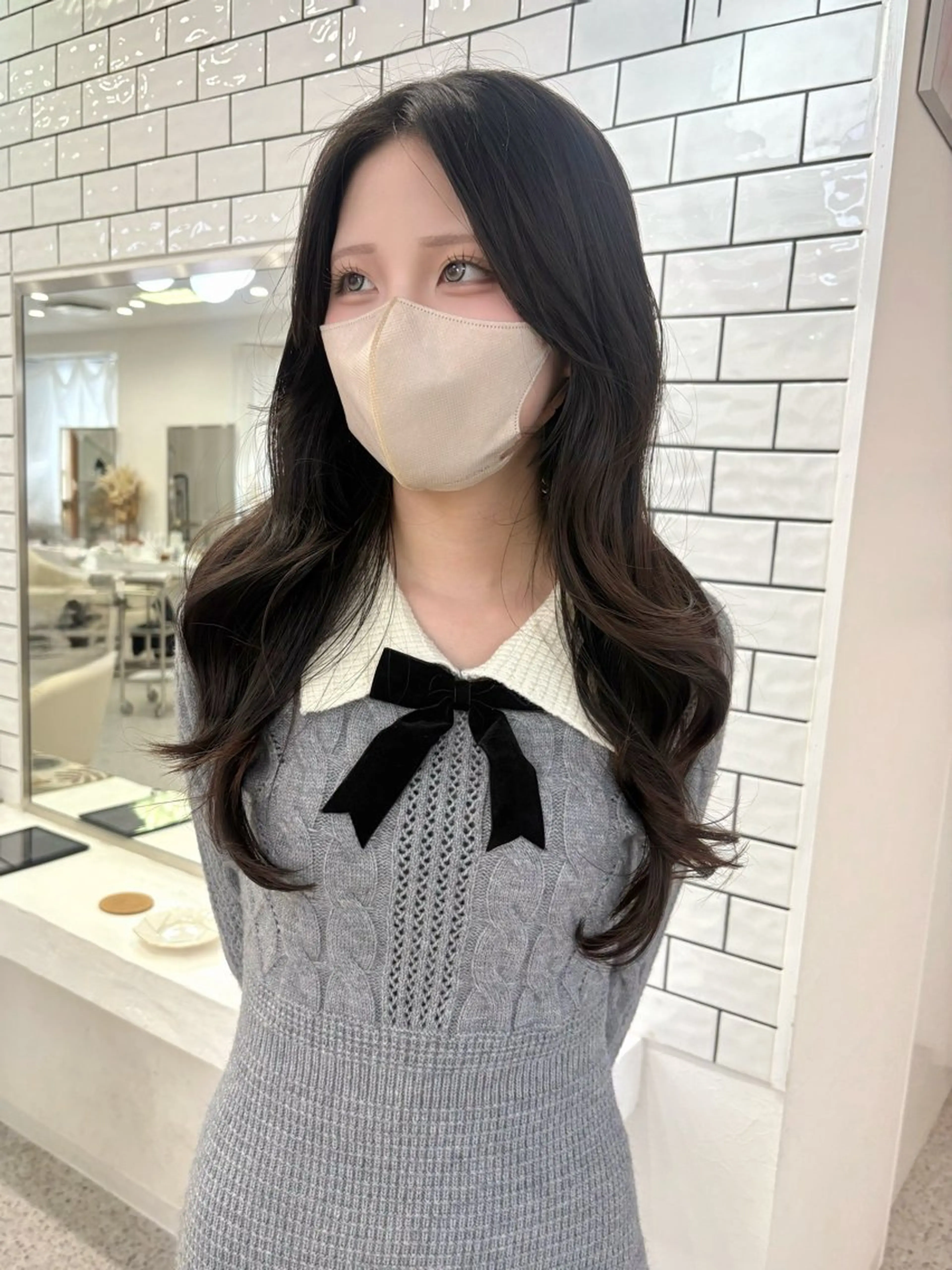 ロング カラー 髪質改善 似合わせカット LOMARLIE JURIAのヘアスタイル