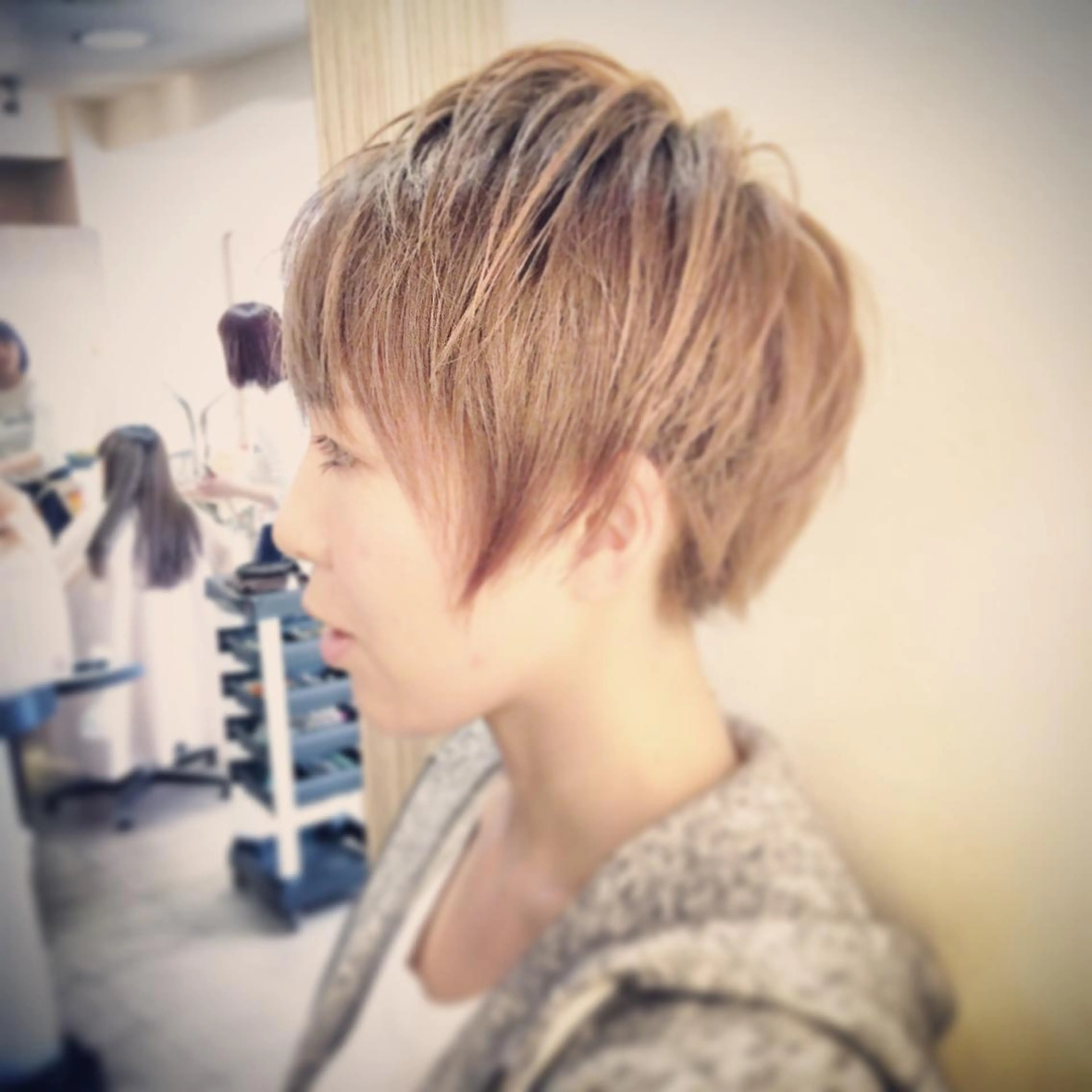 ショート nishimura makotoのヘアスタイル