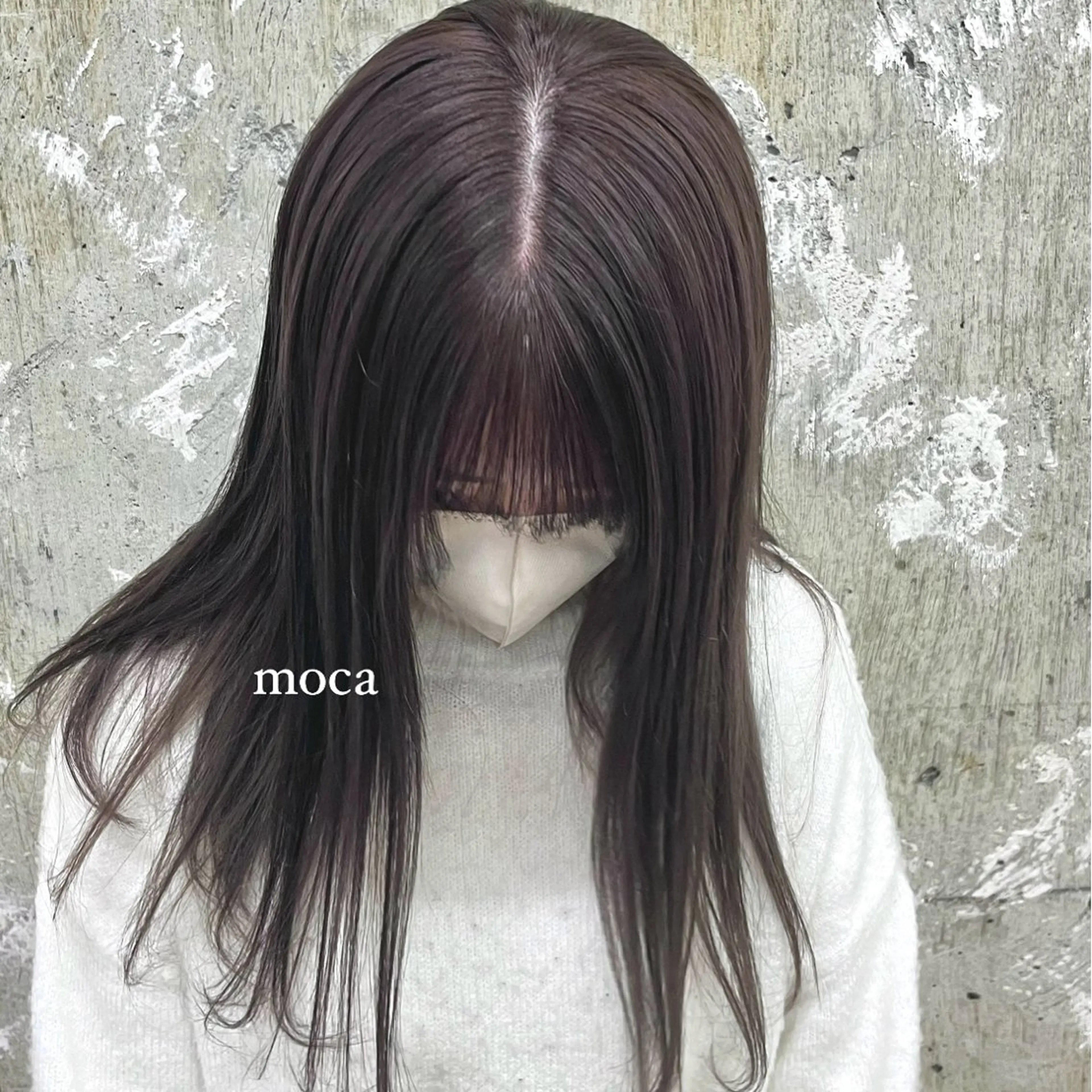 ミディアム カラー nanami ￤透明感￤ラベンダーのヘアスタイル