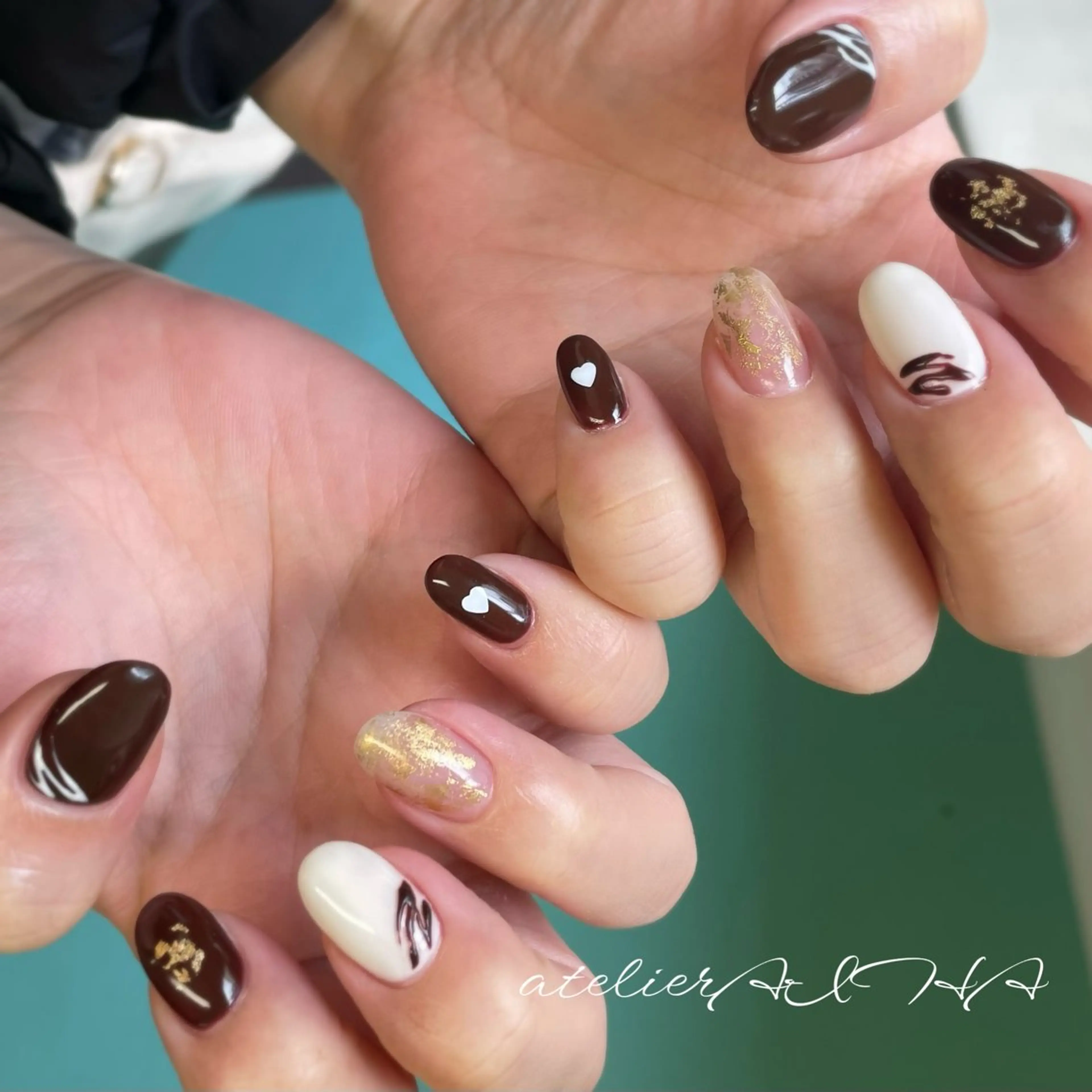 ネイル ハンドネイル アトリエAIHA★ フィルイン推奨サロンのネイルデザイン