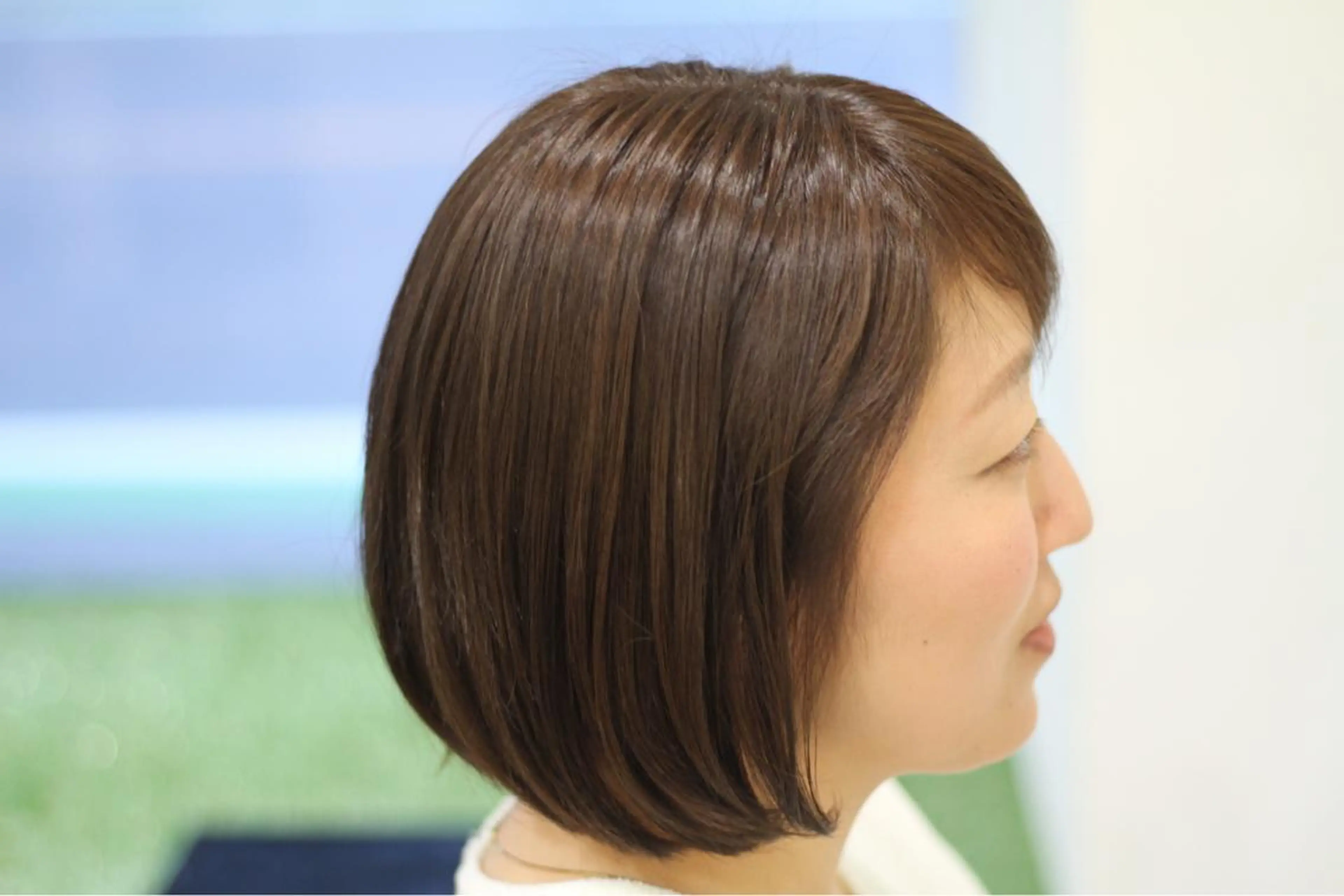 ショート カラー 矢島 真樹のヘアスタイル