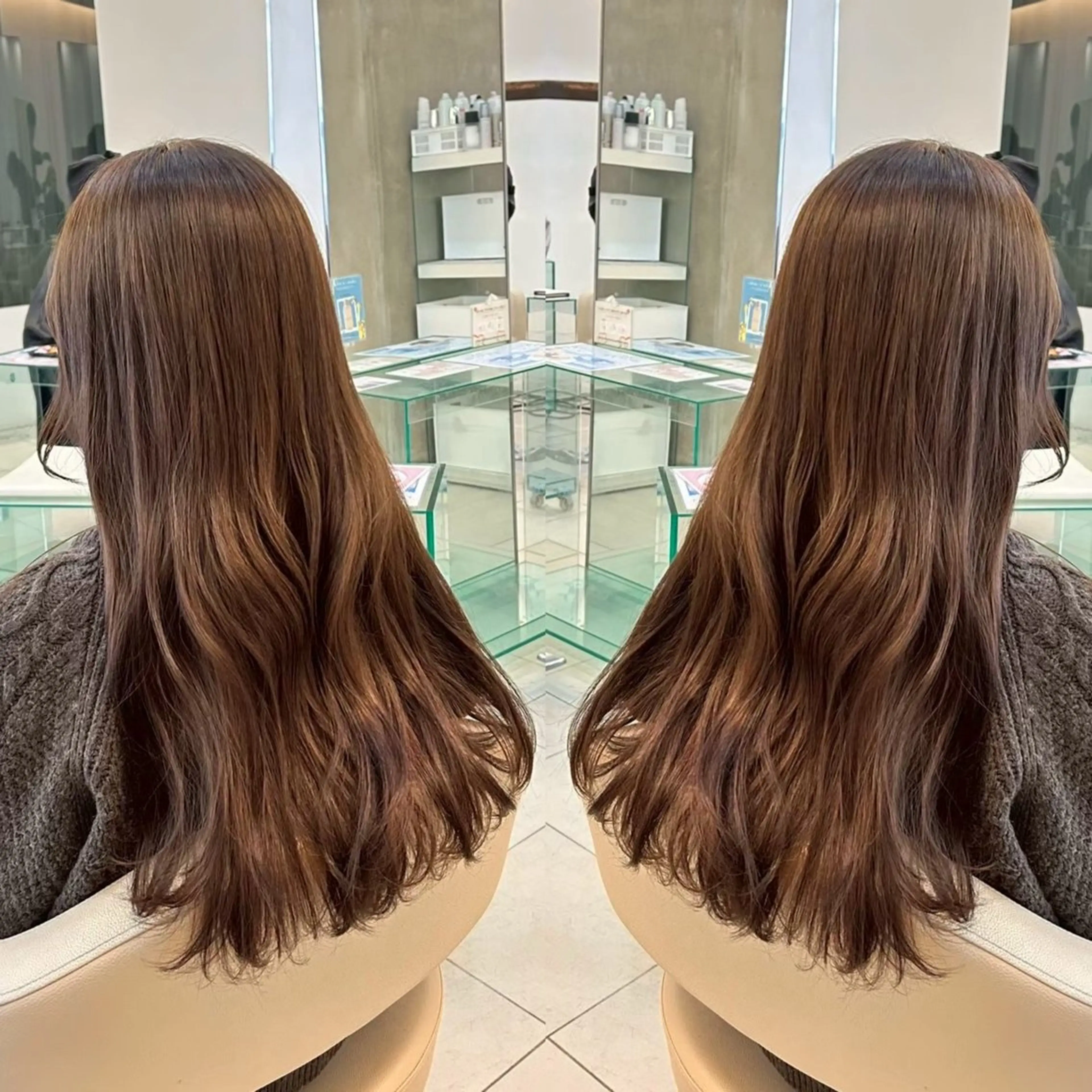 ロング カット MODEK's Brillerのヘアスタイル