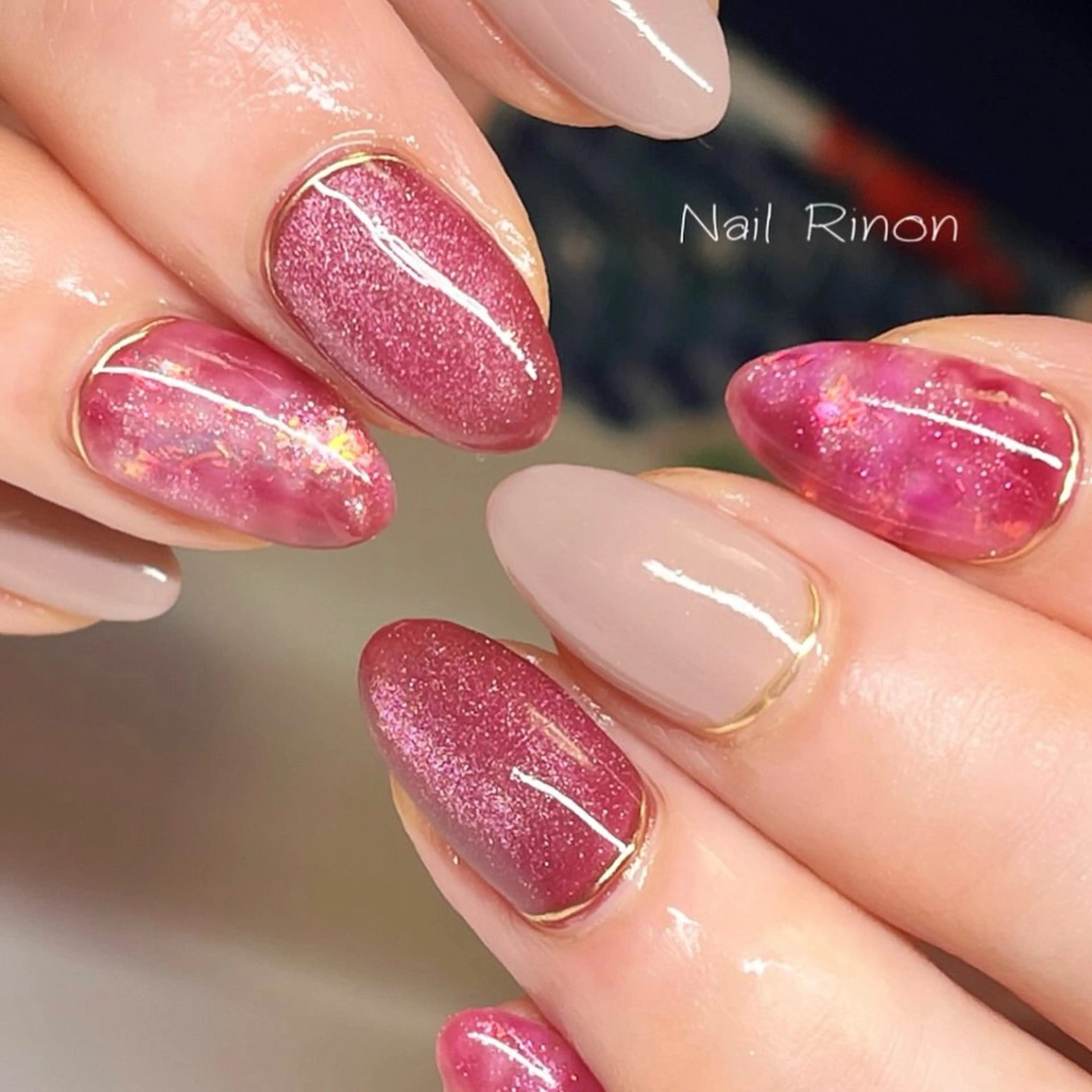 ネイル ハンドネイル Nail Rinonのネイルデザイン