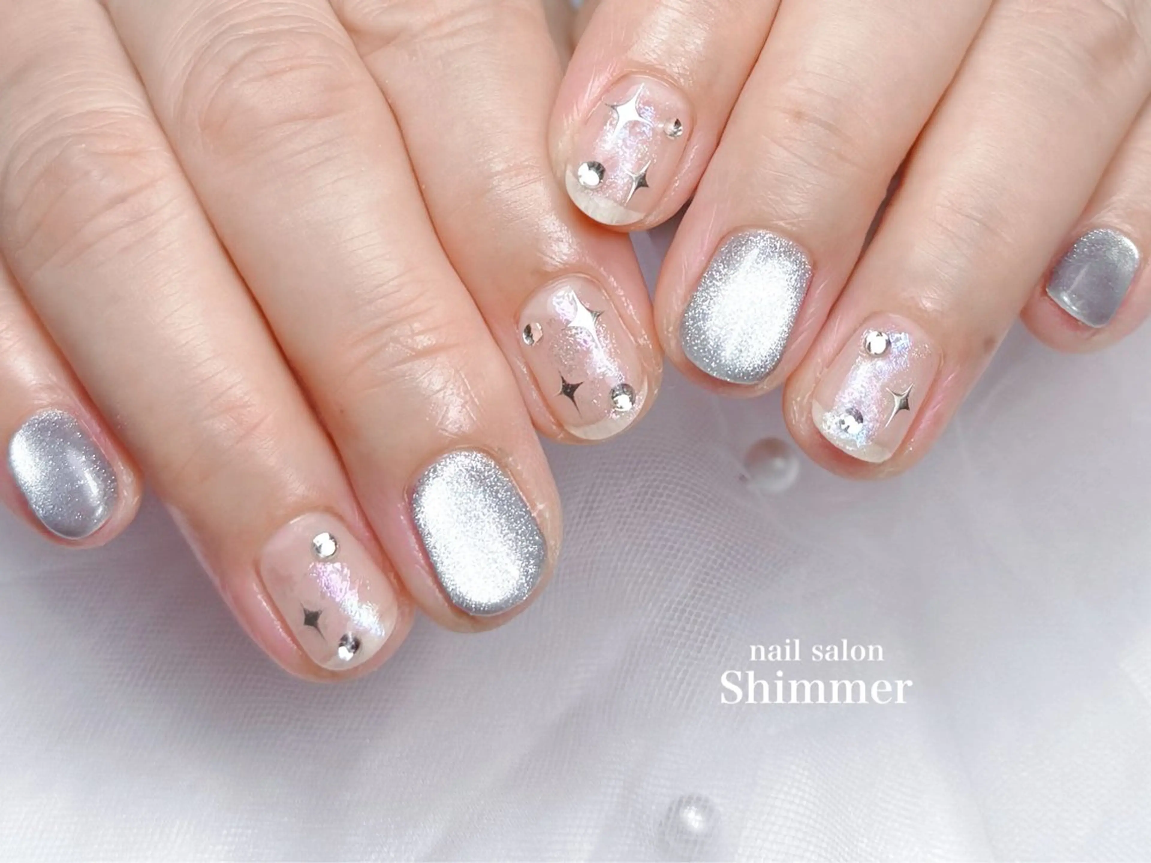 ネイル Shimmer Risaのネイルデザイン