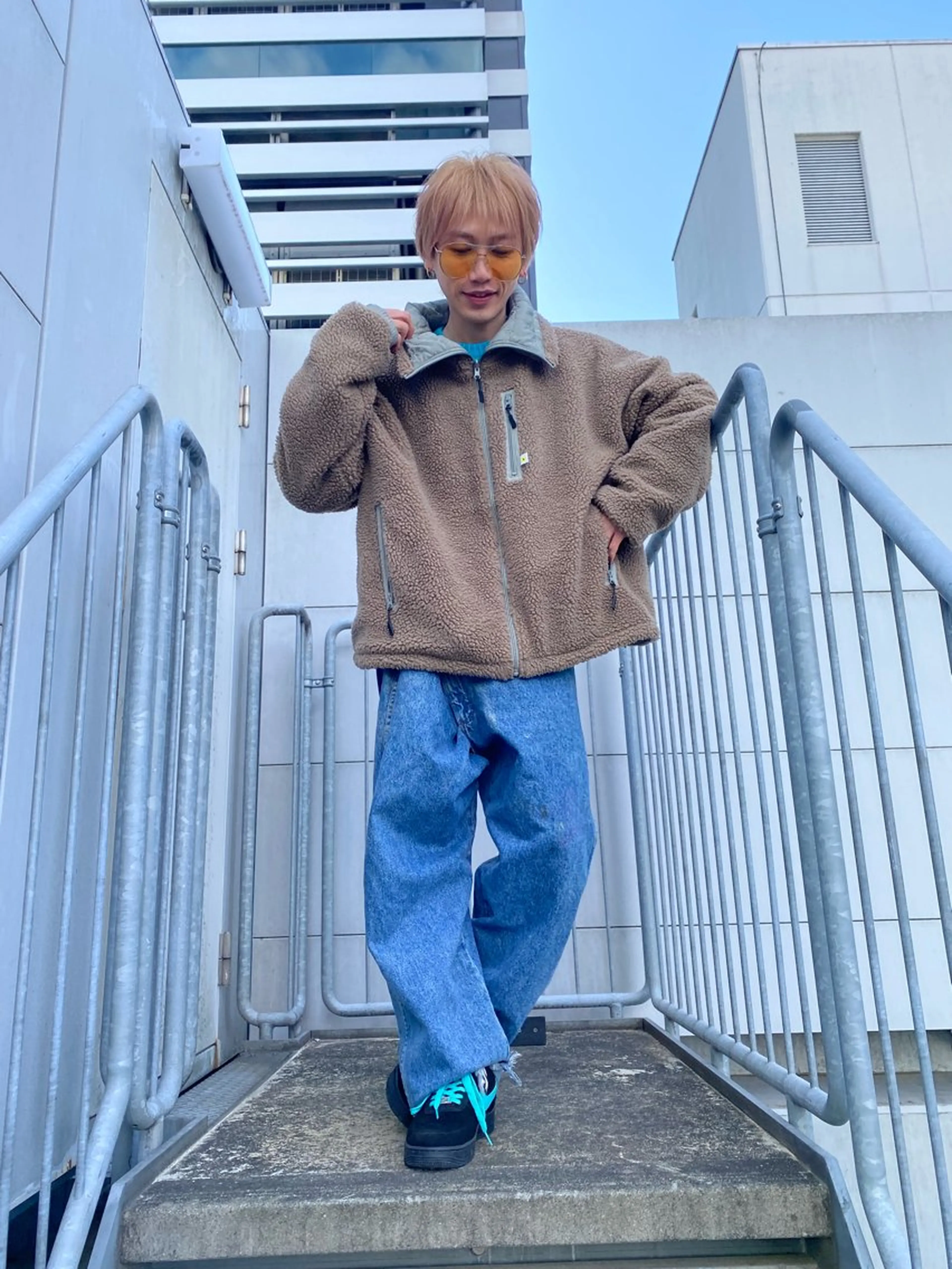 ショート カラー メンズ ヘアカラー トリートメント mai / linoah˚✧のヘアスタイル