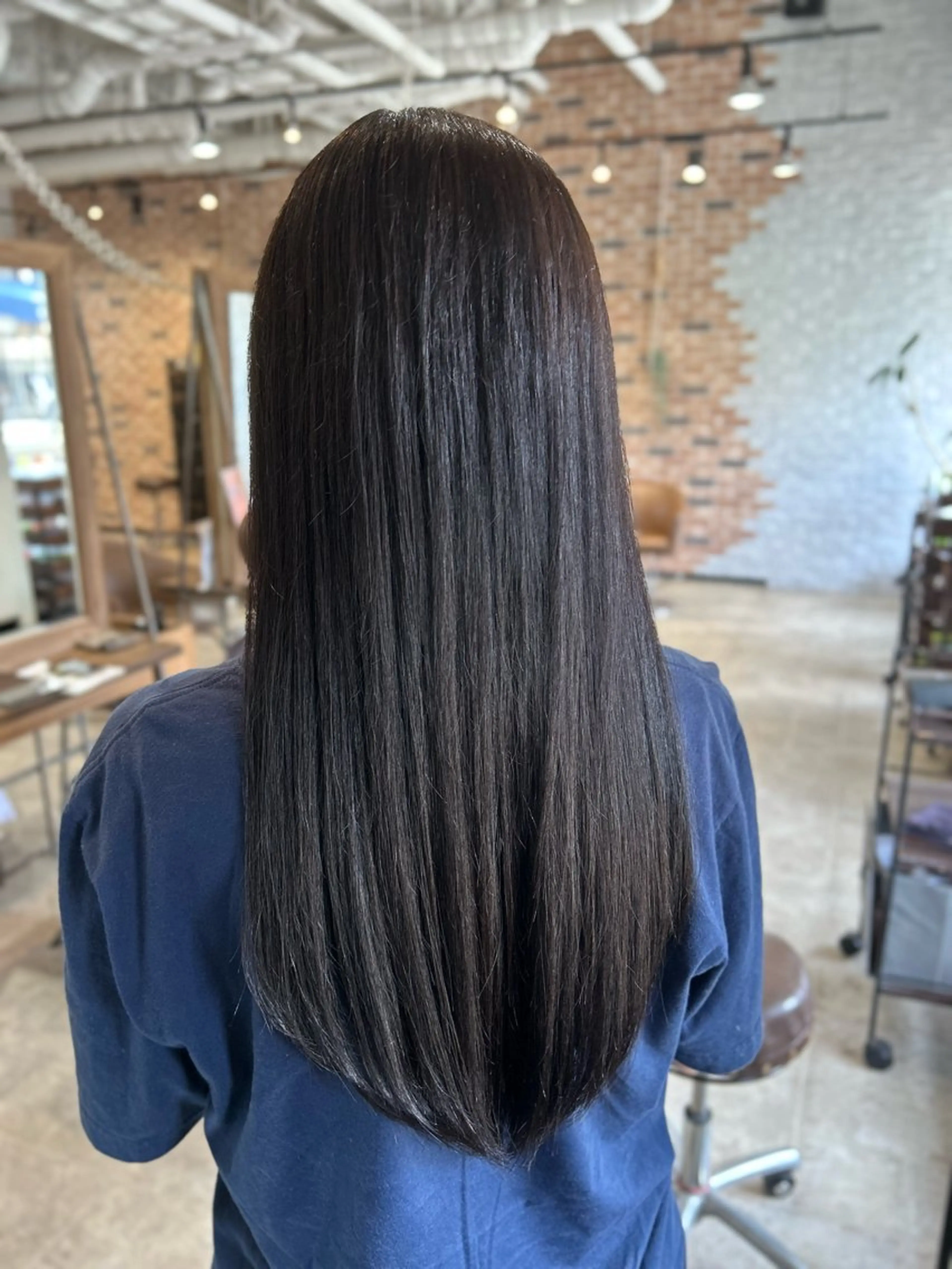 ロング ヘアカラー トリートメント 大谷 亜由奈のヘアスタイル