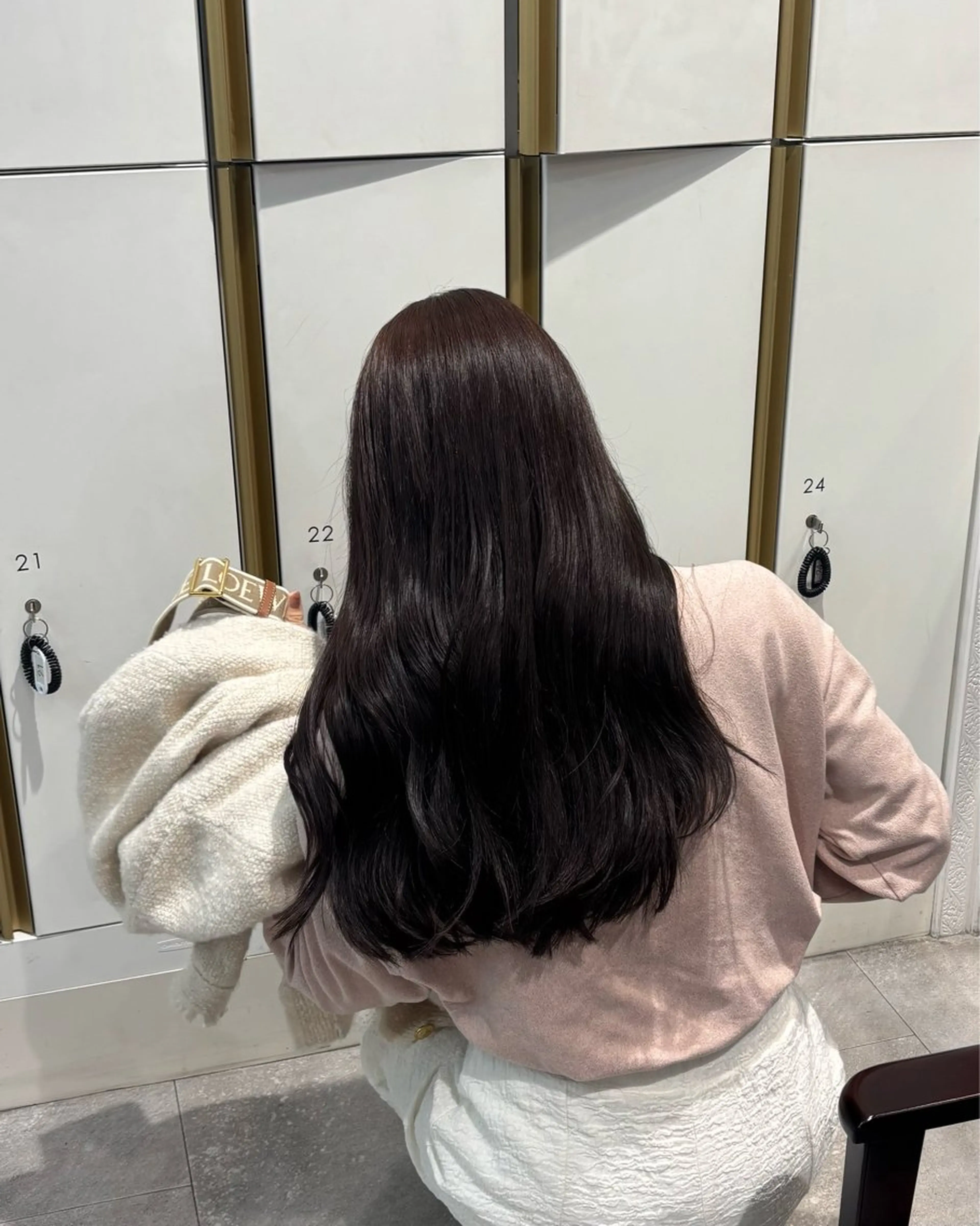 カラー ブラウンカラー ヘアカラー ブリーチなしダブル カラー/暖色/麻咲のヘアスタイル