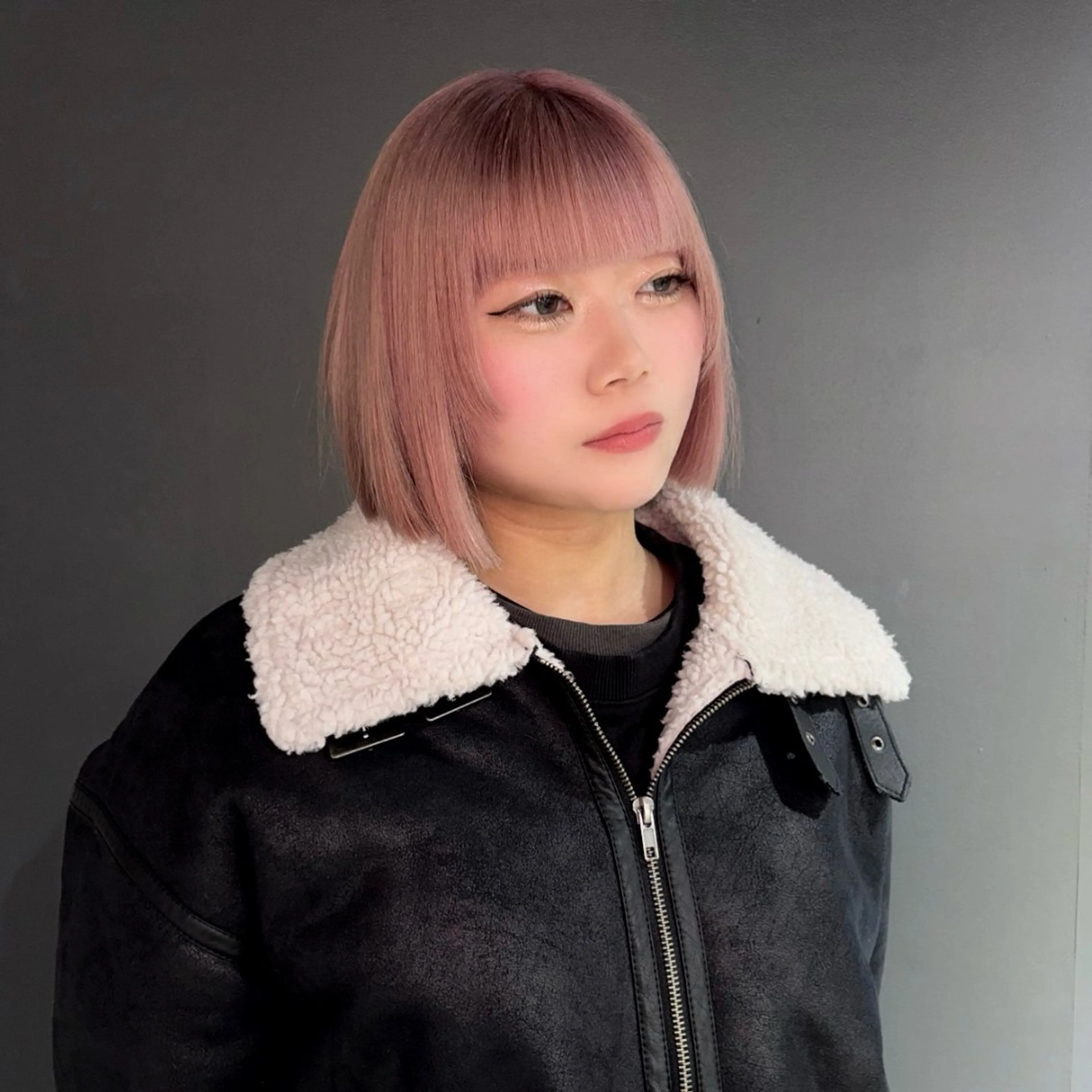 ショート カラー ハイトーンカラー ボブ カット ヘアカラー ★デザインカラー ハイトーン ももか★のヘアスタイル